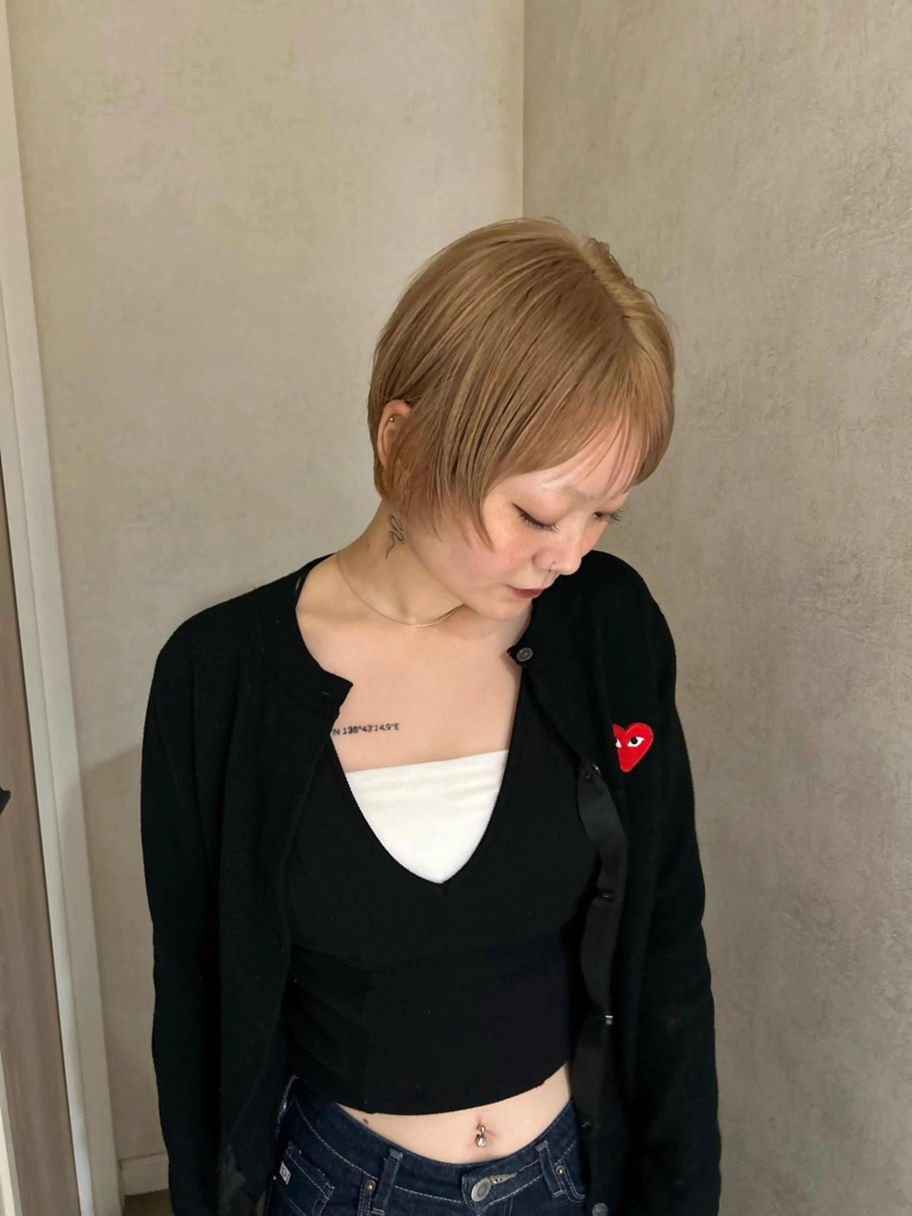 ショート ヘアカラー Sora/レイヤー/ 似合わせカラー🤎のヘアスタイル