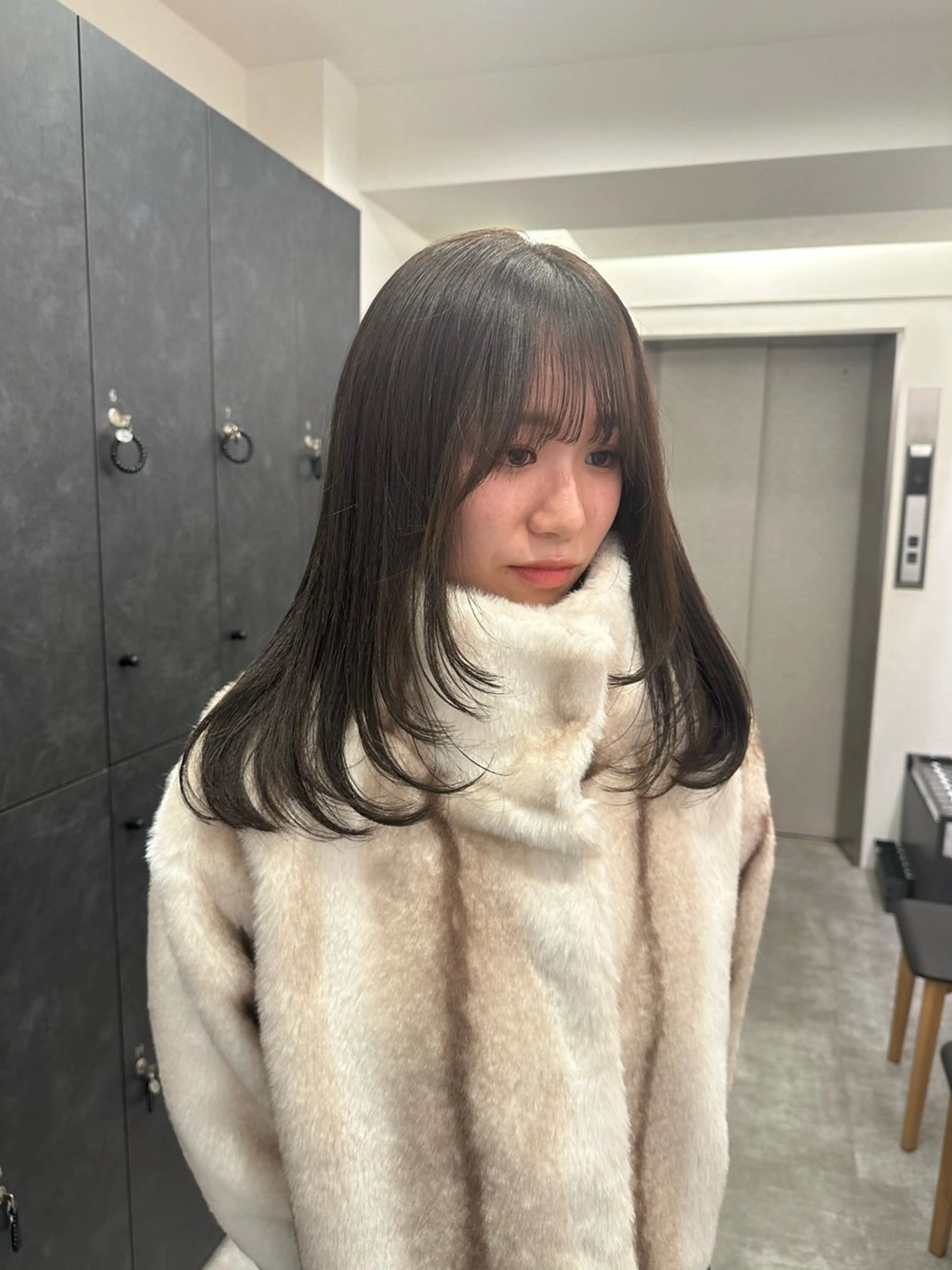 ミディアム カラー カット ヘアカラー トリートメント 銀座 / シマムラミホのヘアスタイル