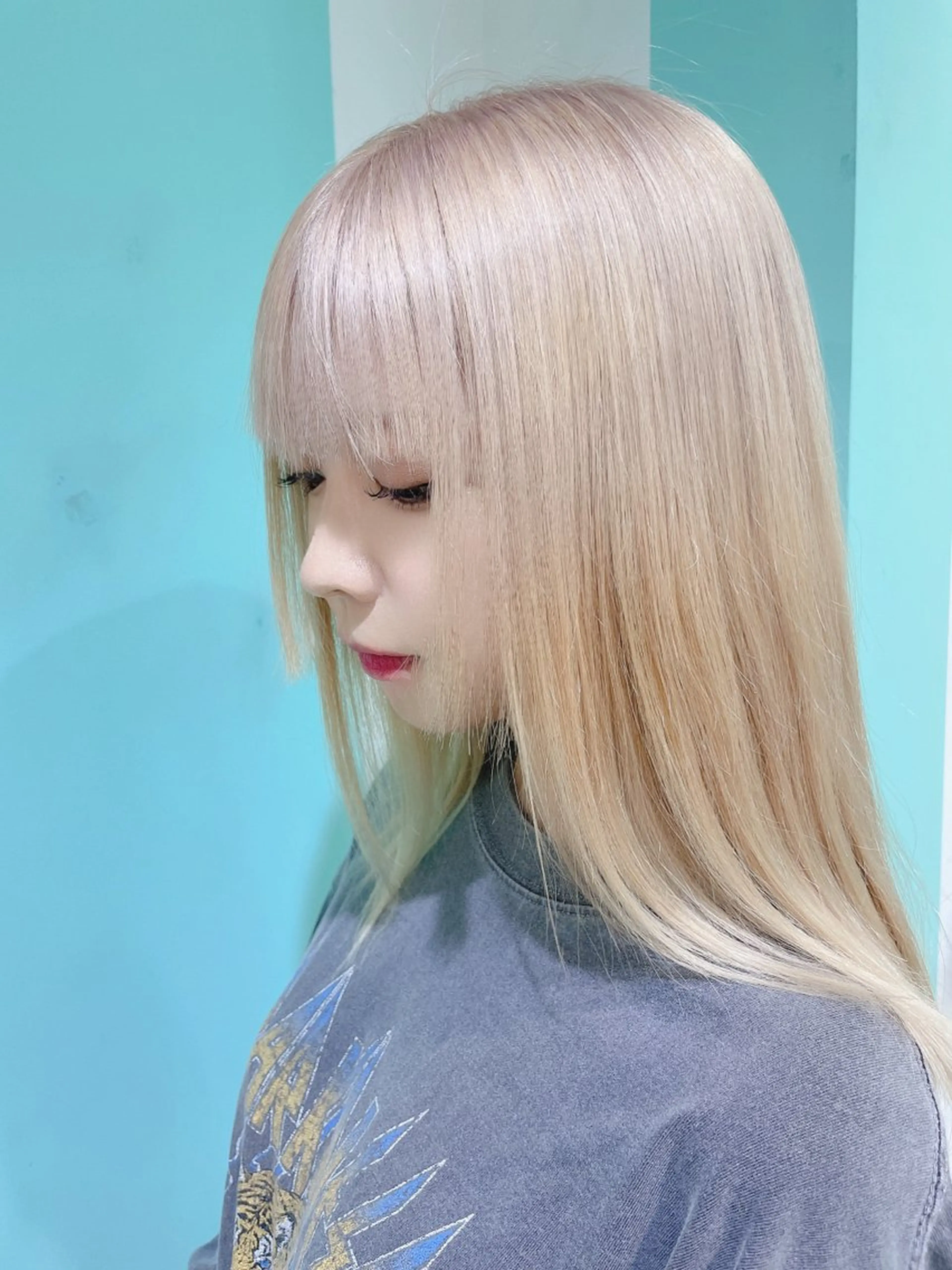 フルブリーチ　＋　カラー(トリートメント付)の写真