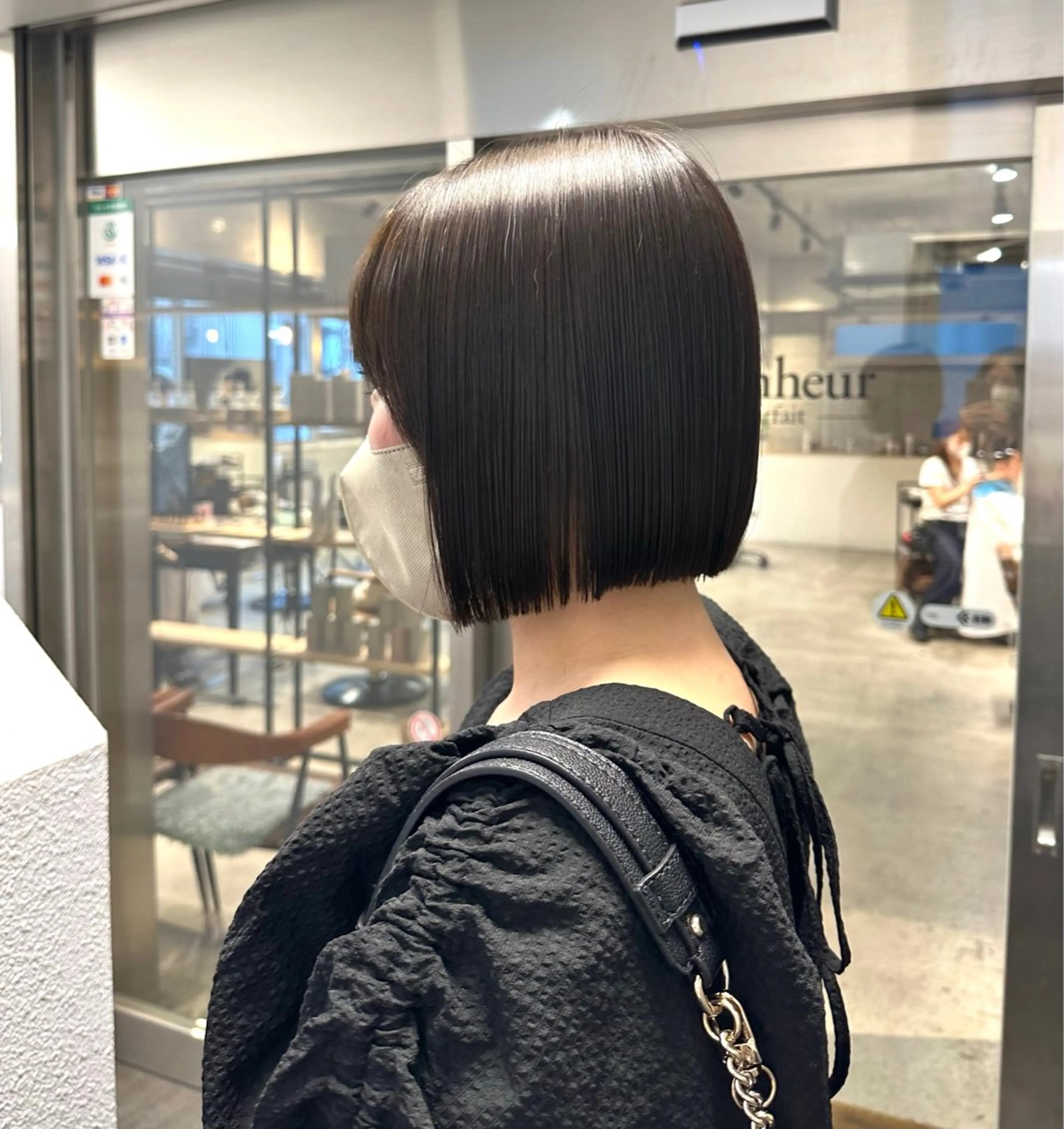 ショート カット トリートメント ヘッドスパ 韓国レイヤー・ボブ/ ⭐️優香⭐️のヘアスタイル