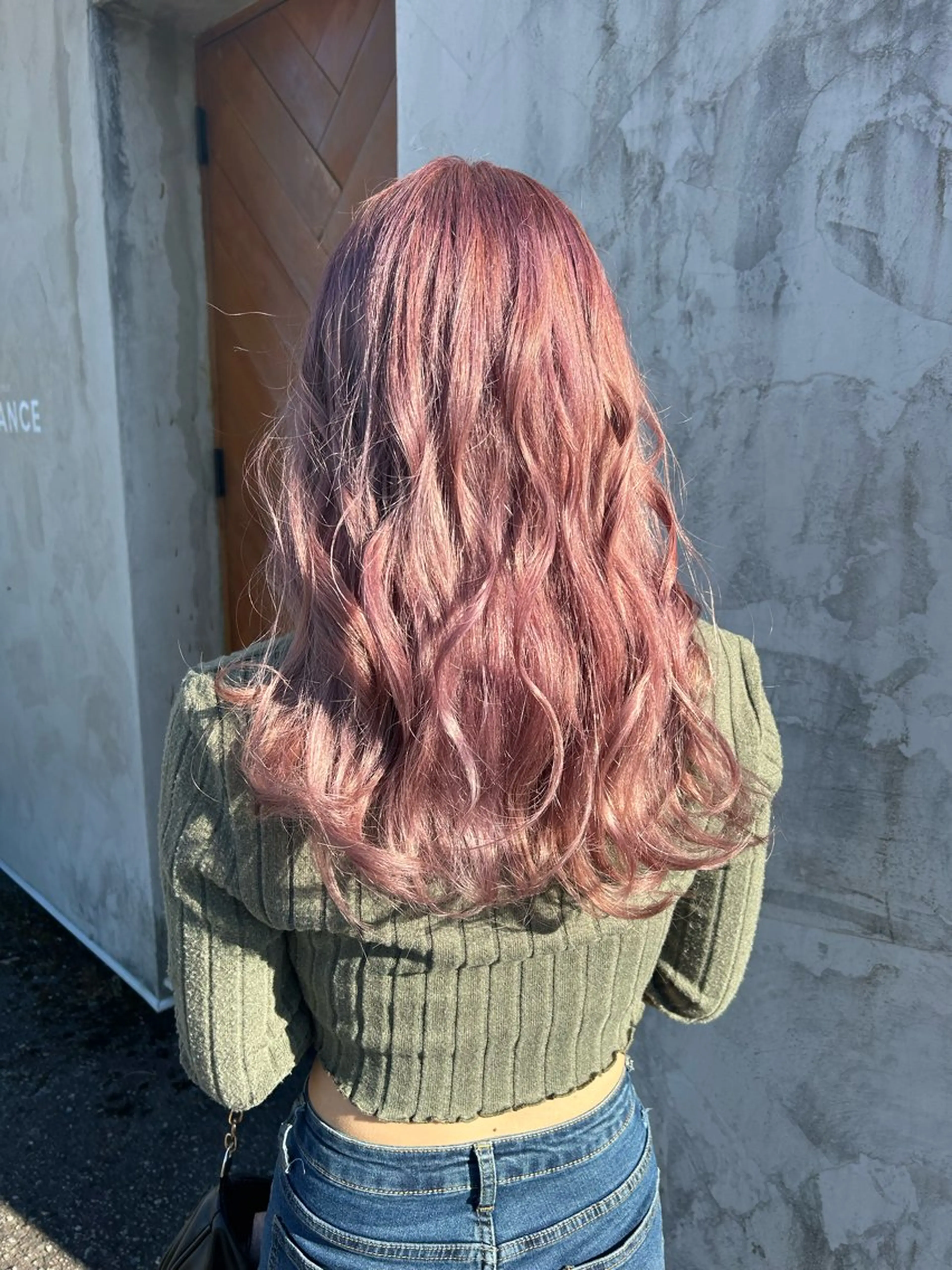 セミロング カラー カット ヘアカラー トリートメント 伶風 /髪質改善ストレートのヘアスタイル