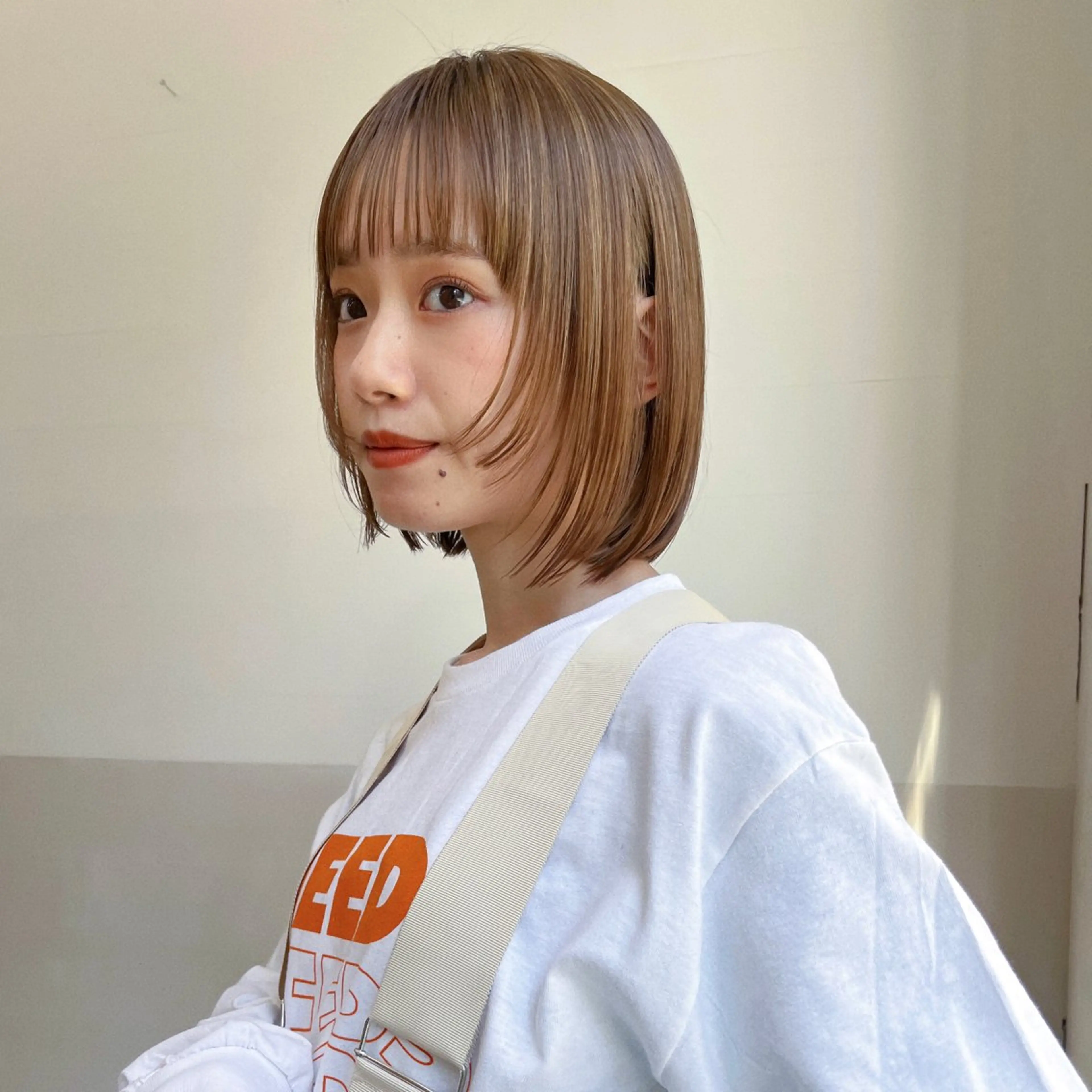 ショート 暖色／ボブ🥣KON コンナツミのヘアスタイル