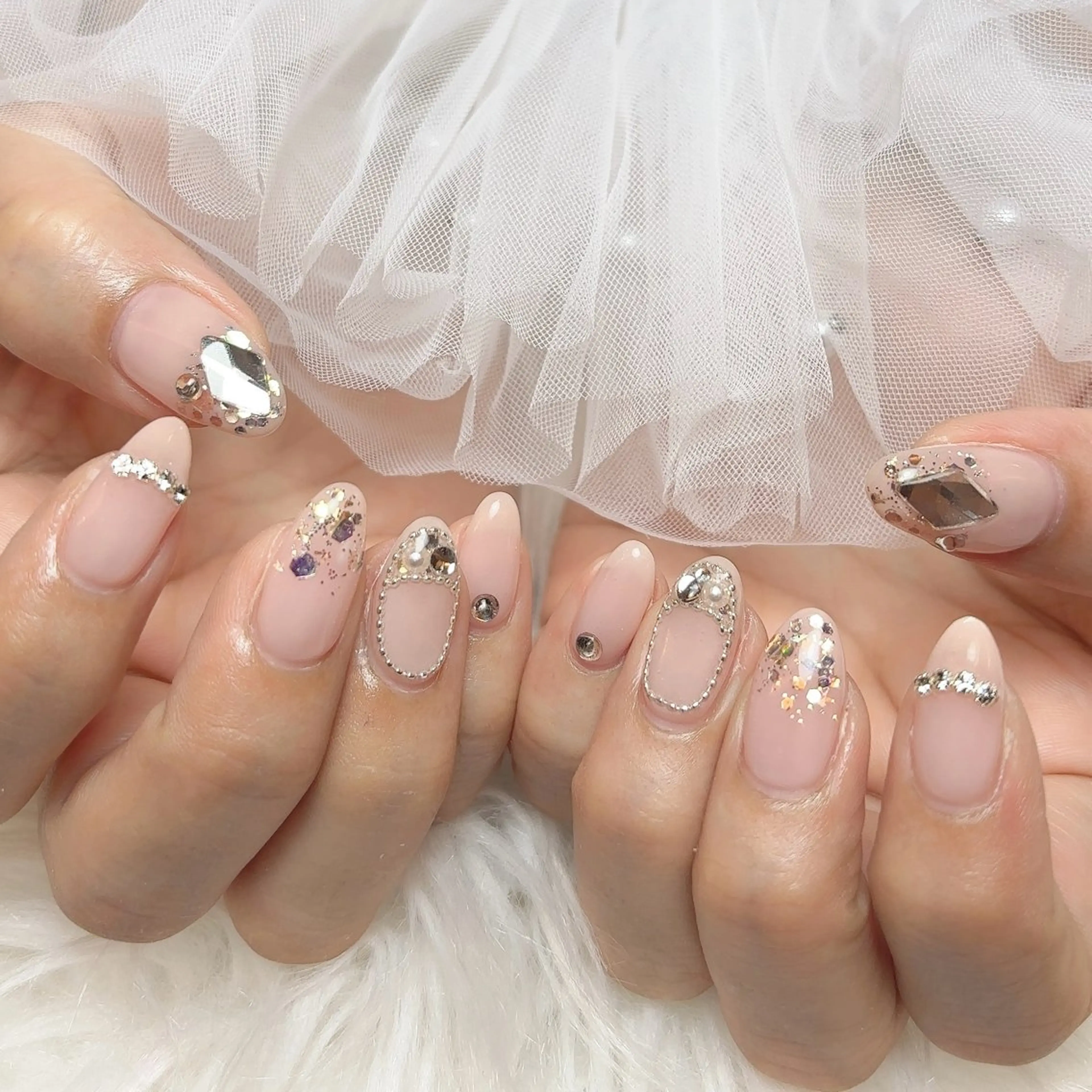 ネイル アートネイル 持ち込み ハンドネイル SALON DOUDOUのネイルデザイン