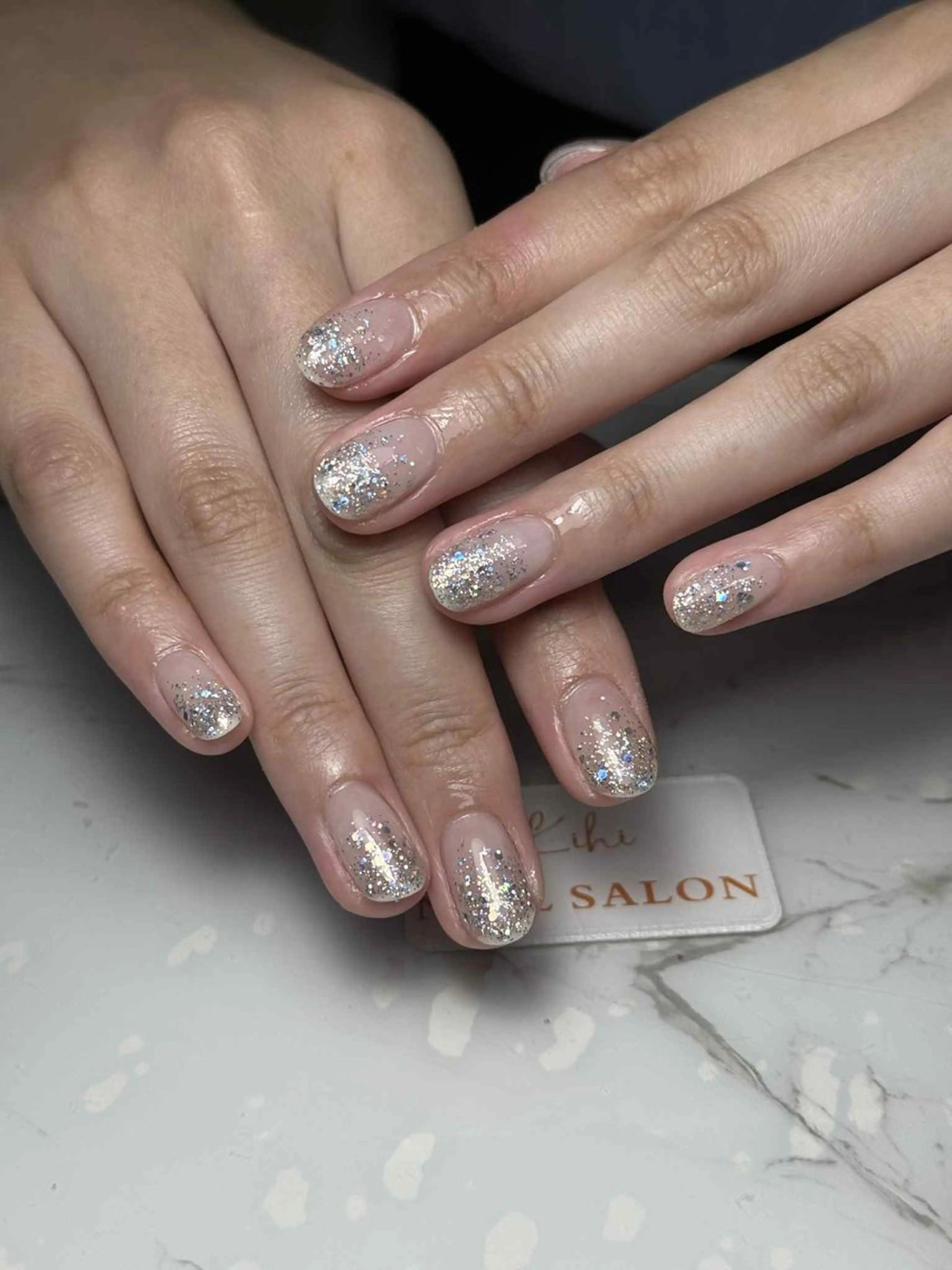 ネイル アートネイル フレンチネイル ジェルネイル グラデーション 韓国ネイル ハンドネイル ハンドケア Nail Salon Kihi さくらのネイルデザイン