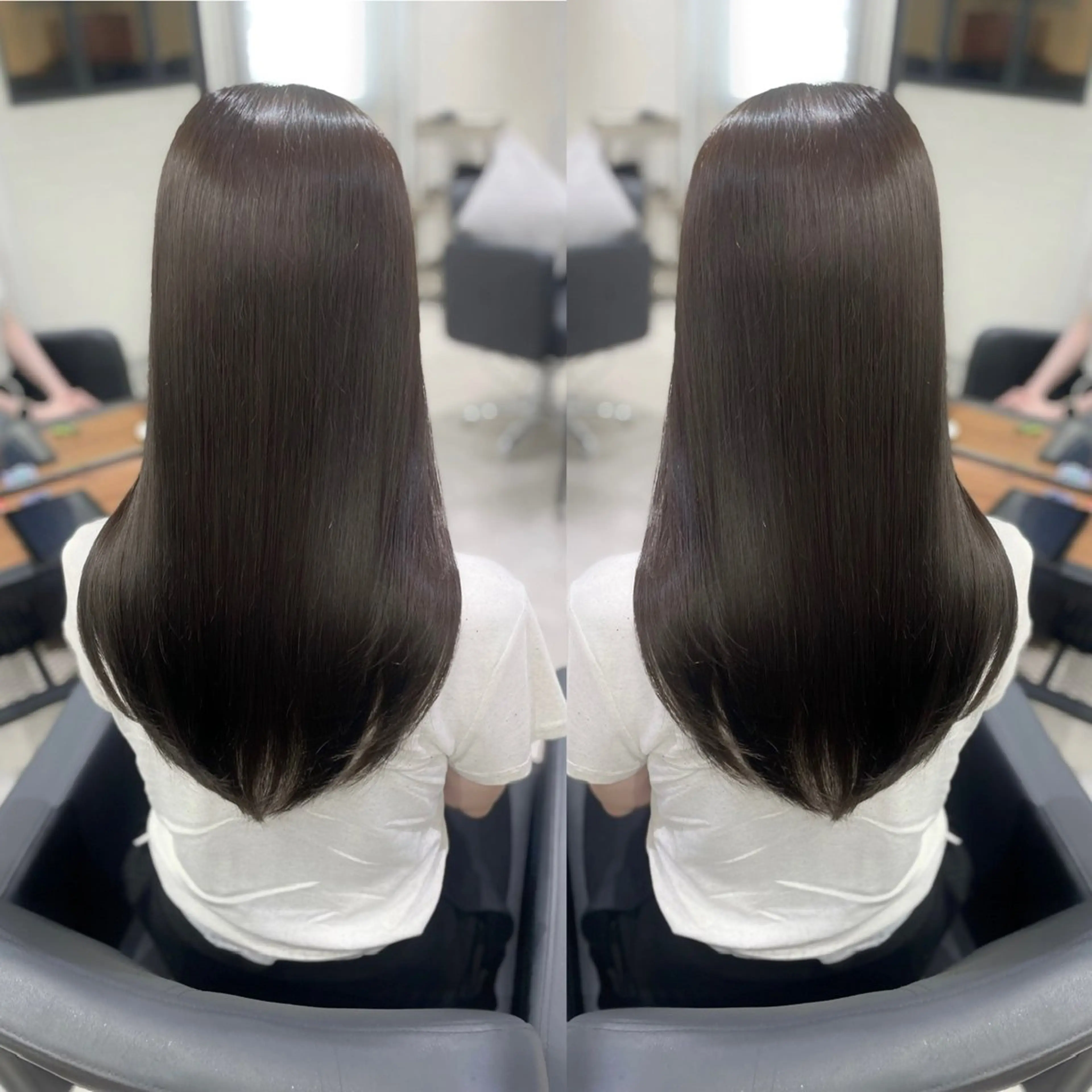 ロング ヘアカラー トリートメント 杉野/髪質改善 Zina博多店長のヘアスタイル