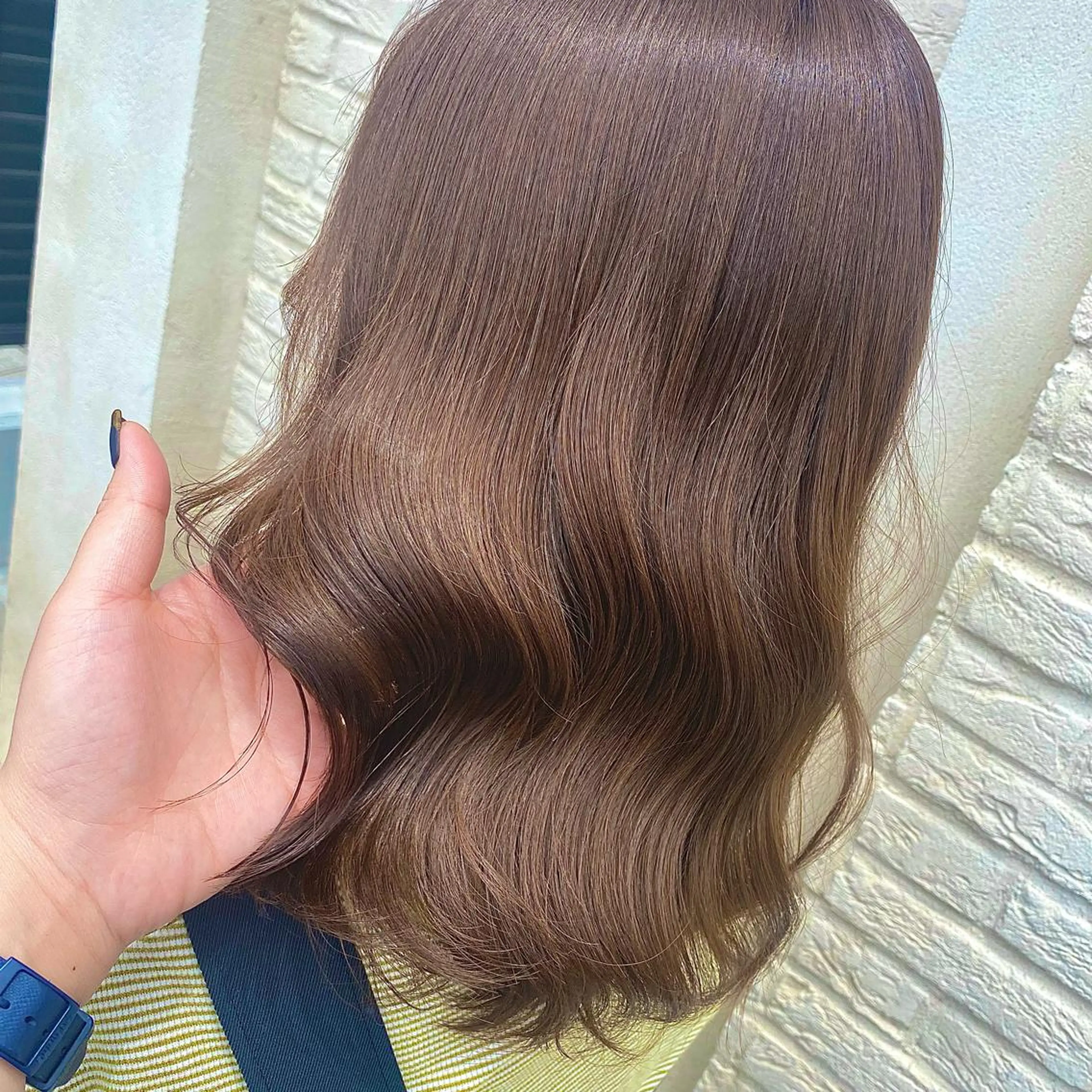 ミディアム カラー カット ヘアカラー 🫧Lee十三🫧 濱平ももかのヘアスタイル
