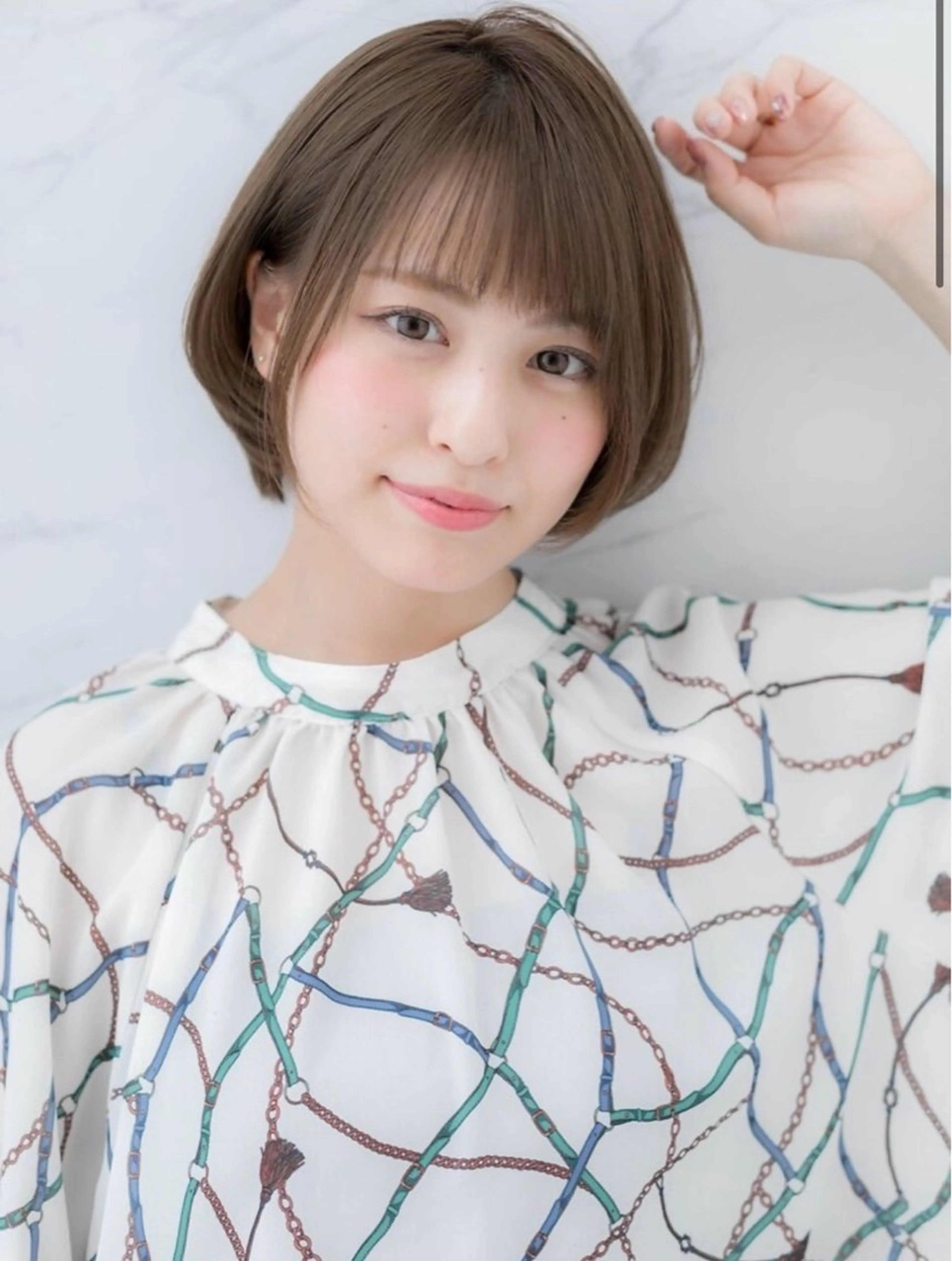 ショート LOREN 自由が丘所属・🩵藤間 妃南🩵のヘアスタイル