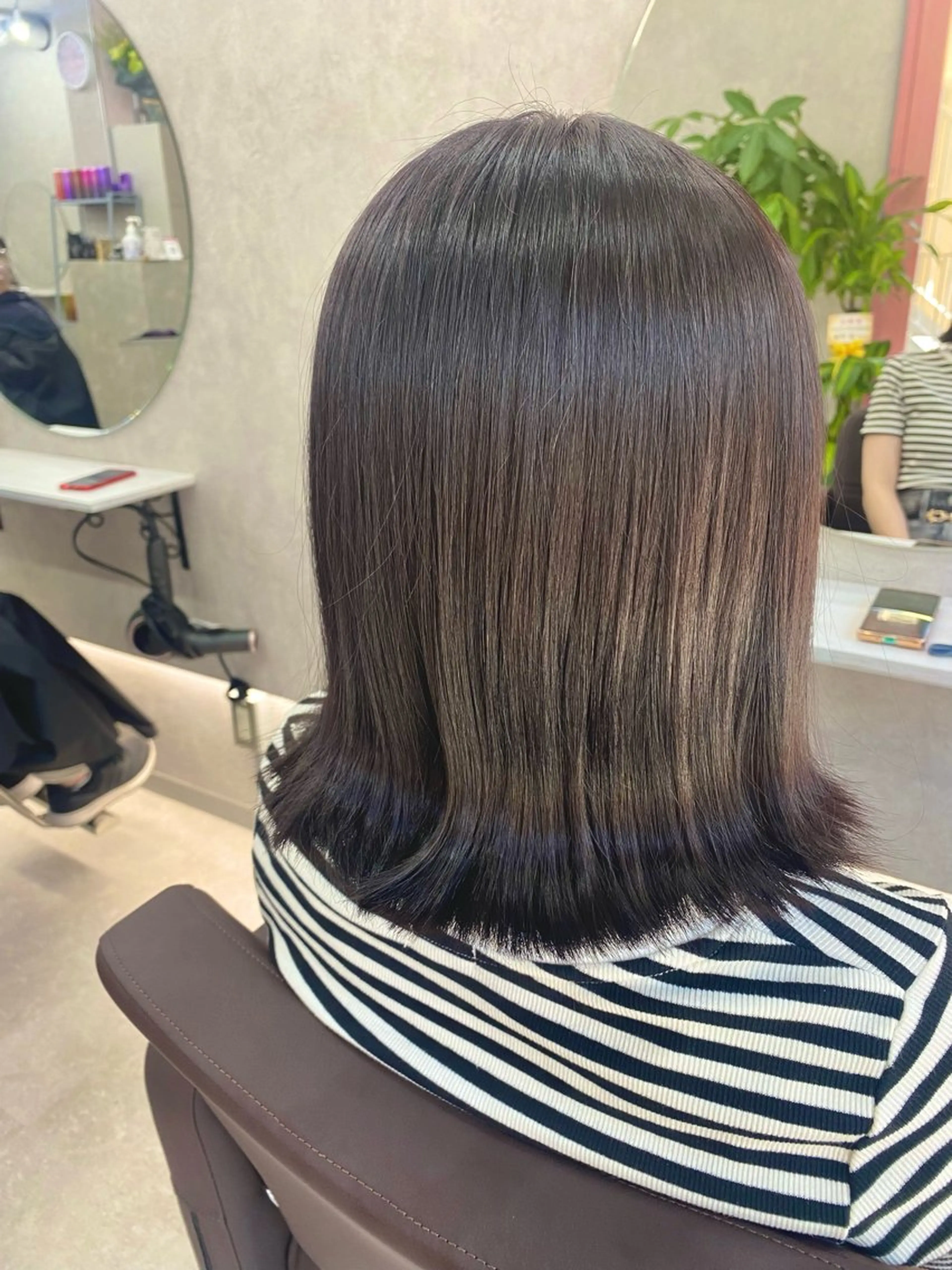 ショート カット ヘアカラー トリートメント ヘッドスパ 🩶西 雪乃/透明感 🫧/赤み消し✨🩶のヘアスタイル