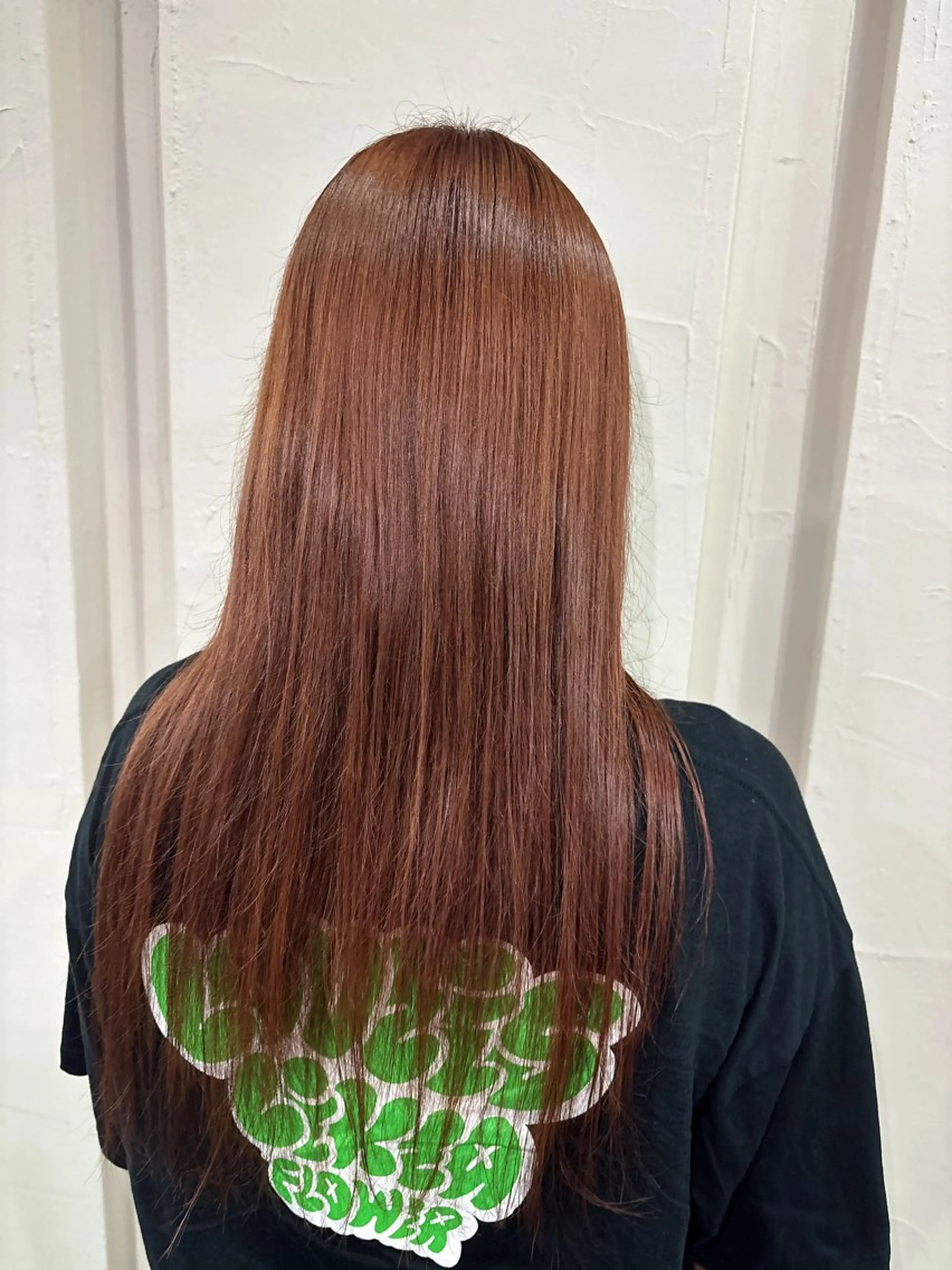 ロング カット ヘアカラー 桑野 葵のヘアスタイル