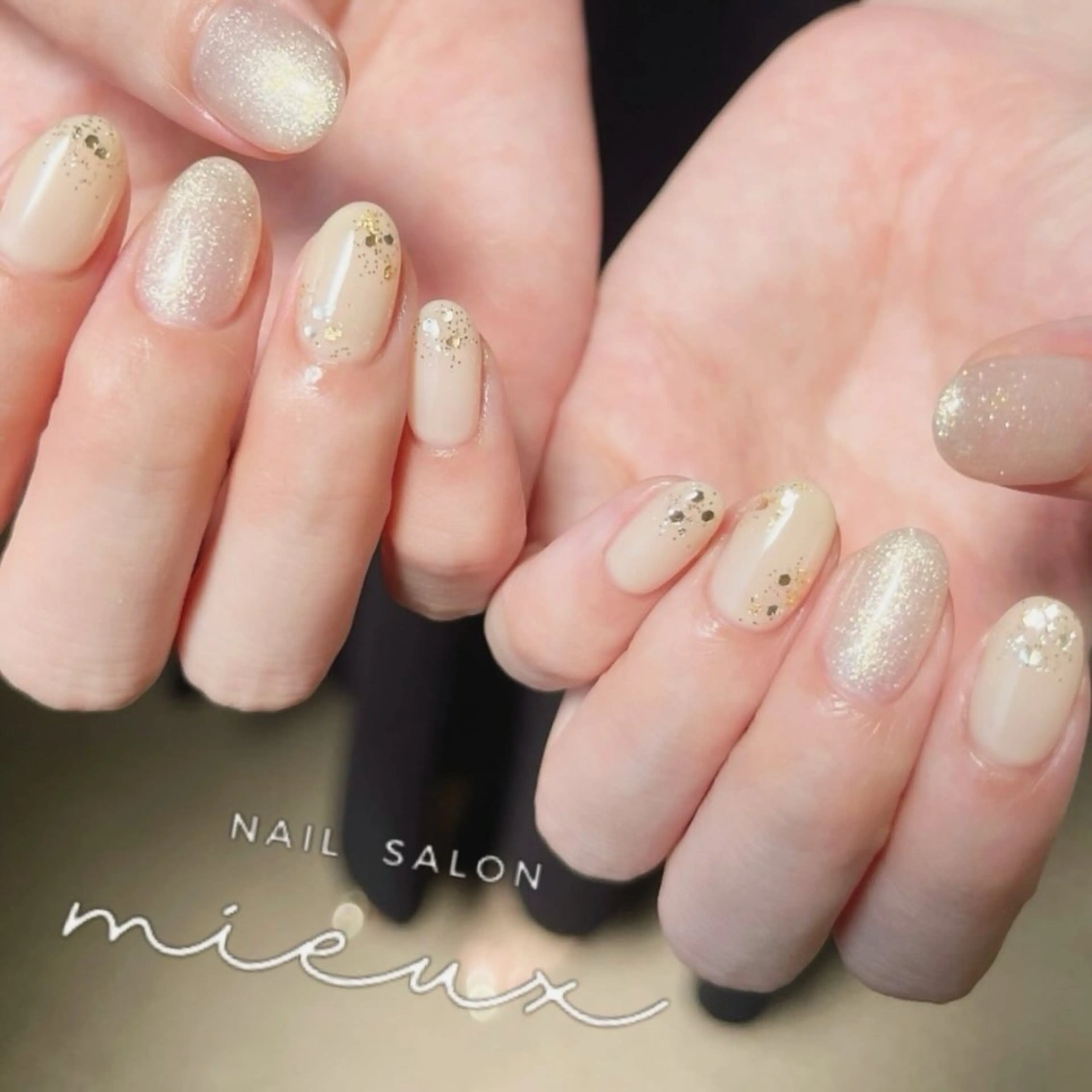ネイル ハンドネイル mieux ariiiのネイルデザイン
