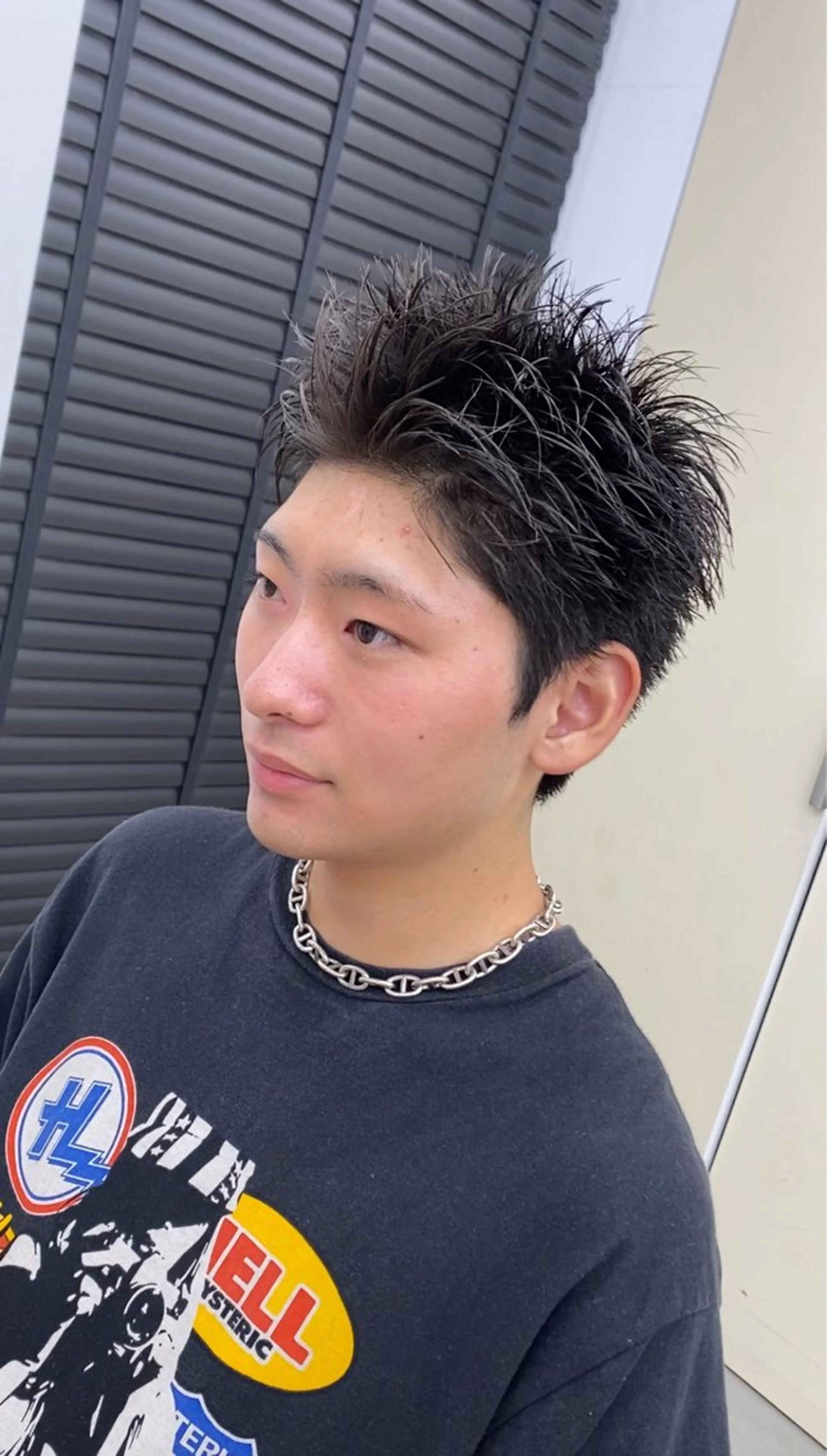 ショート メンズ スパイキーショート 刈り上げ ショートヘア ツヨシ/メンズカット /メンズパーマのヘアスタイル