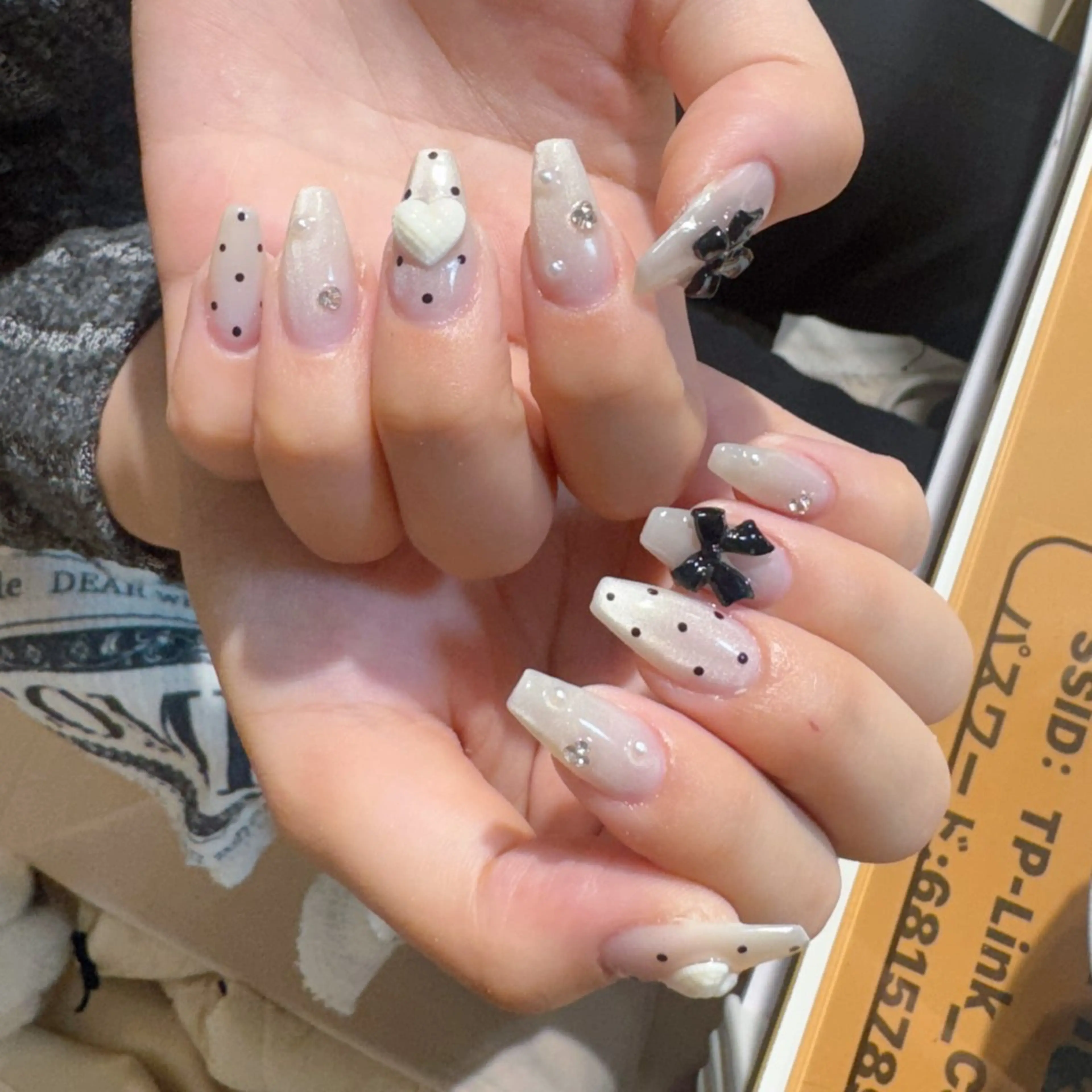 ネイル ハンドネイル ハンドケア 🦋Yumi Nail🦋Momoのネイルデザイン