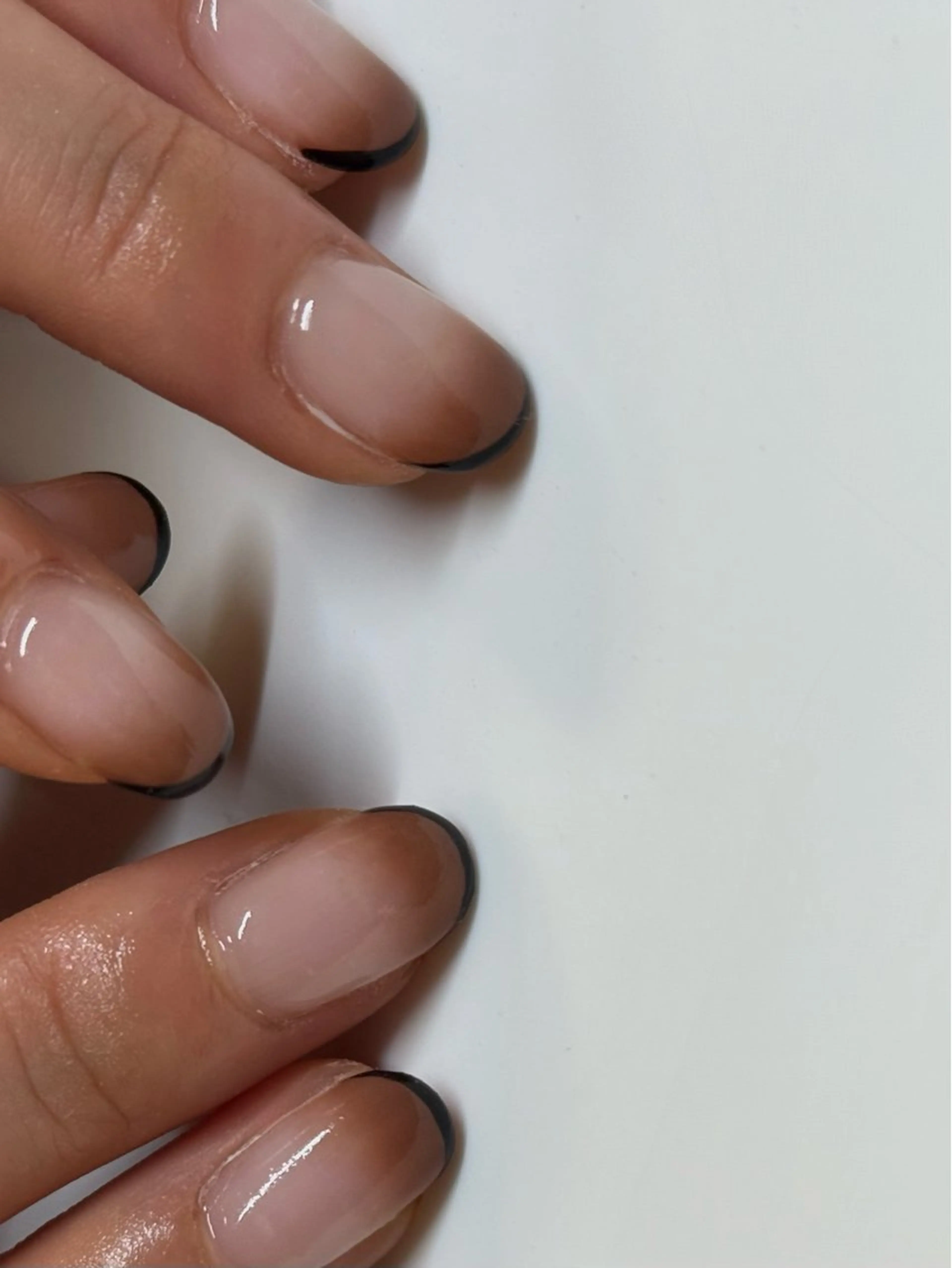 ネイル ブラウン ハンドネイル Black sheep.所属・Fujimori .のネイルデザイン