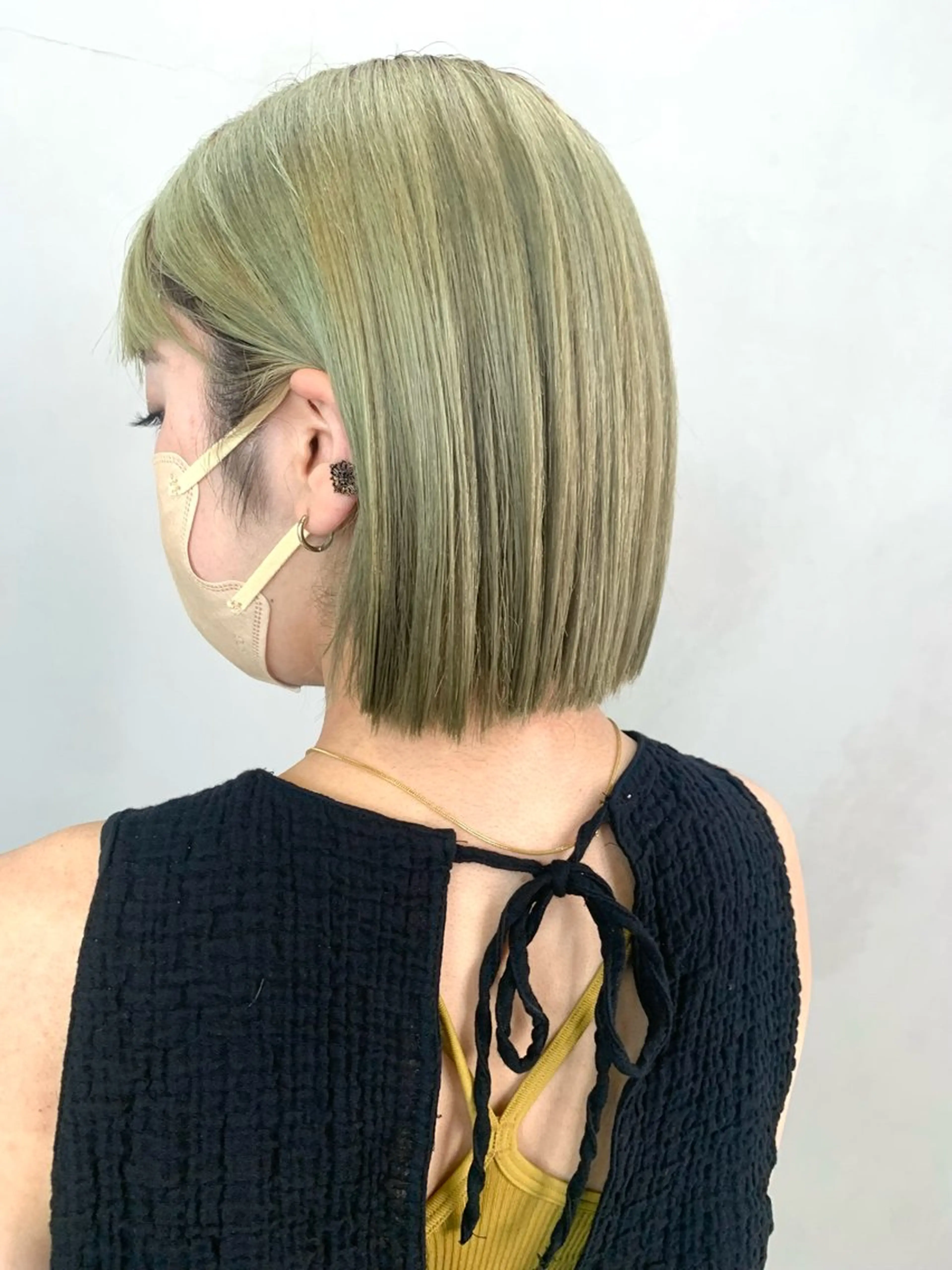 ショート ボブ カット ヘアカラー 海外ヘアー 山村拓士のヘアスタイル