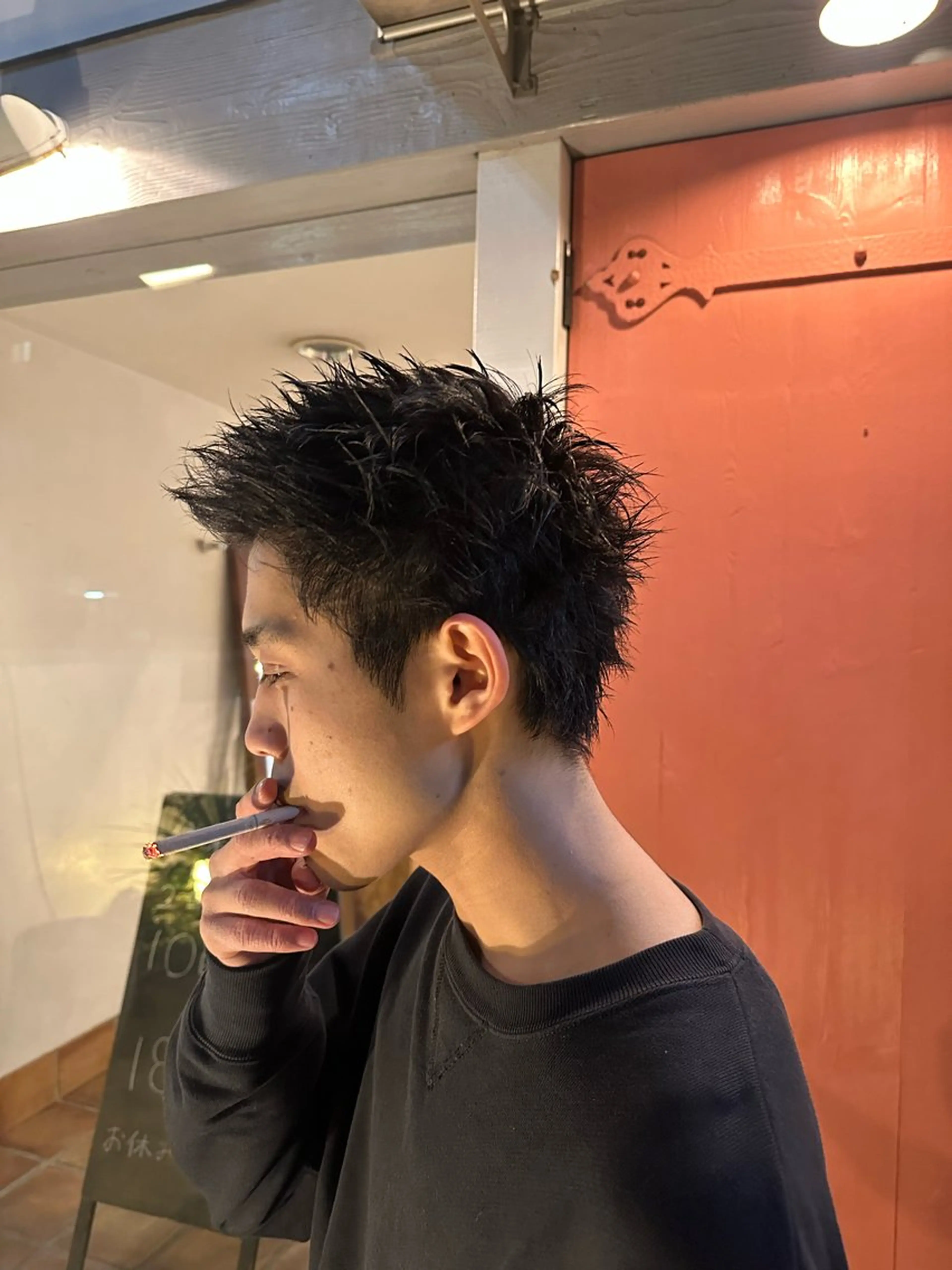 ショート メンズ スパイキーショート ショートヘア カット KAKERU/ボブ/ ショート/パーマ🌱のヘアスタイル