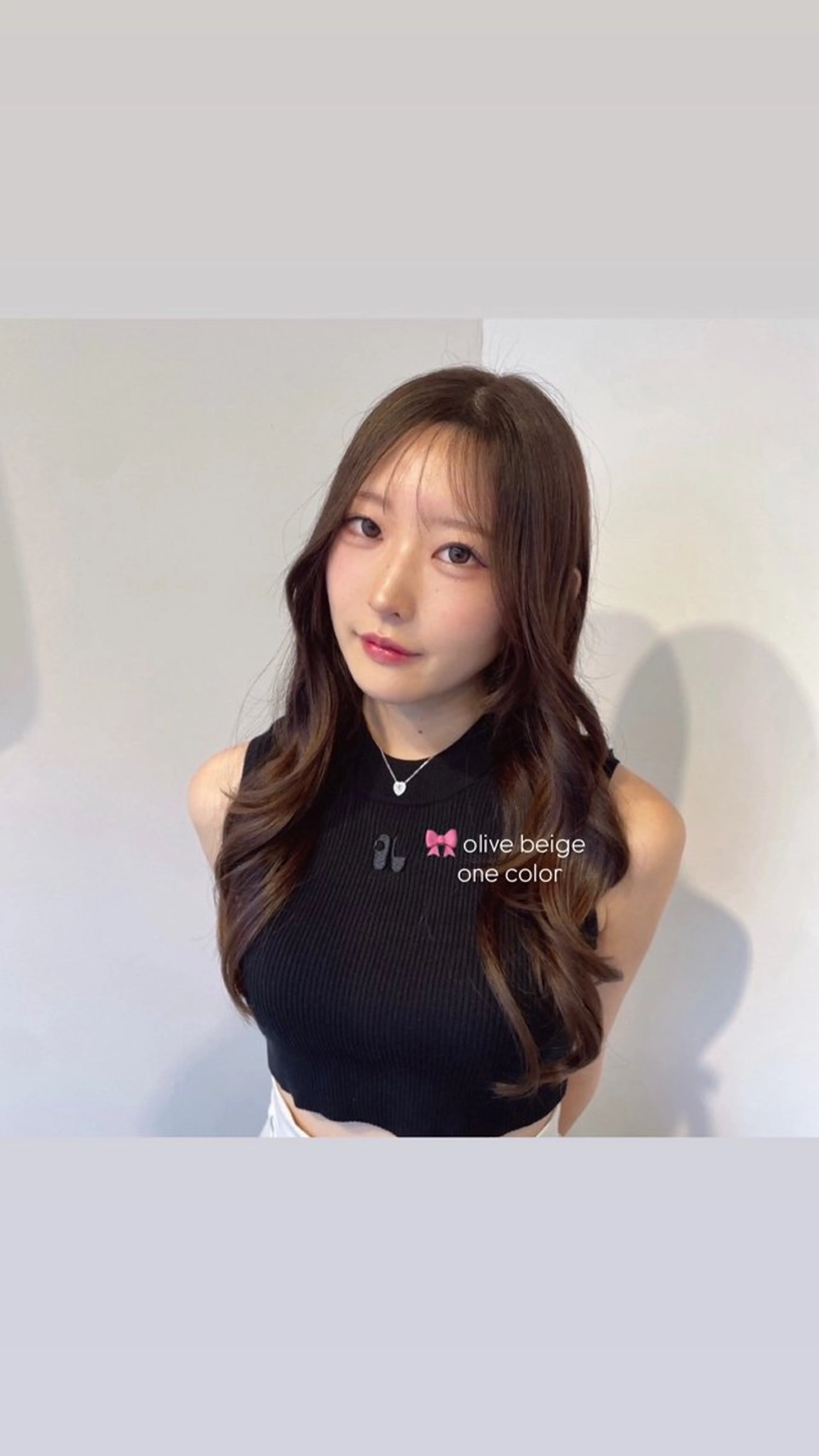 ロング カット ヘアカラー レイヤーカット🩵 盛れ顔周り/Miuのヘアスタイル