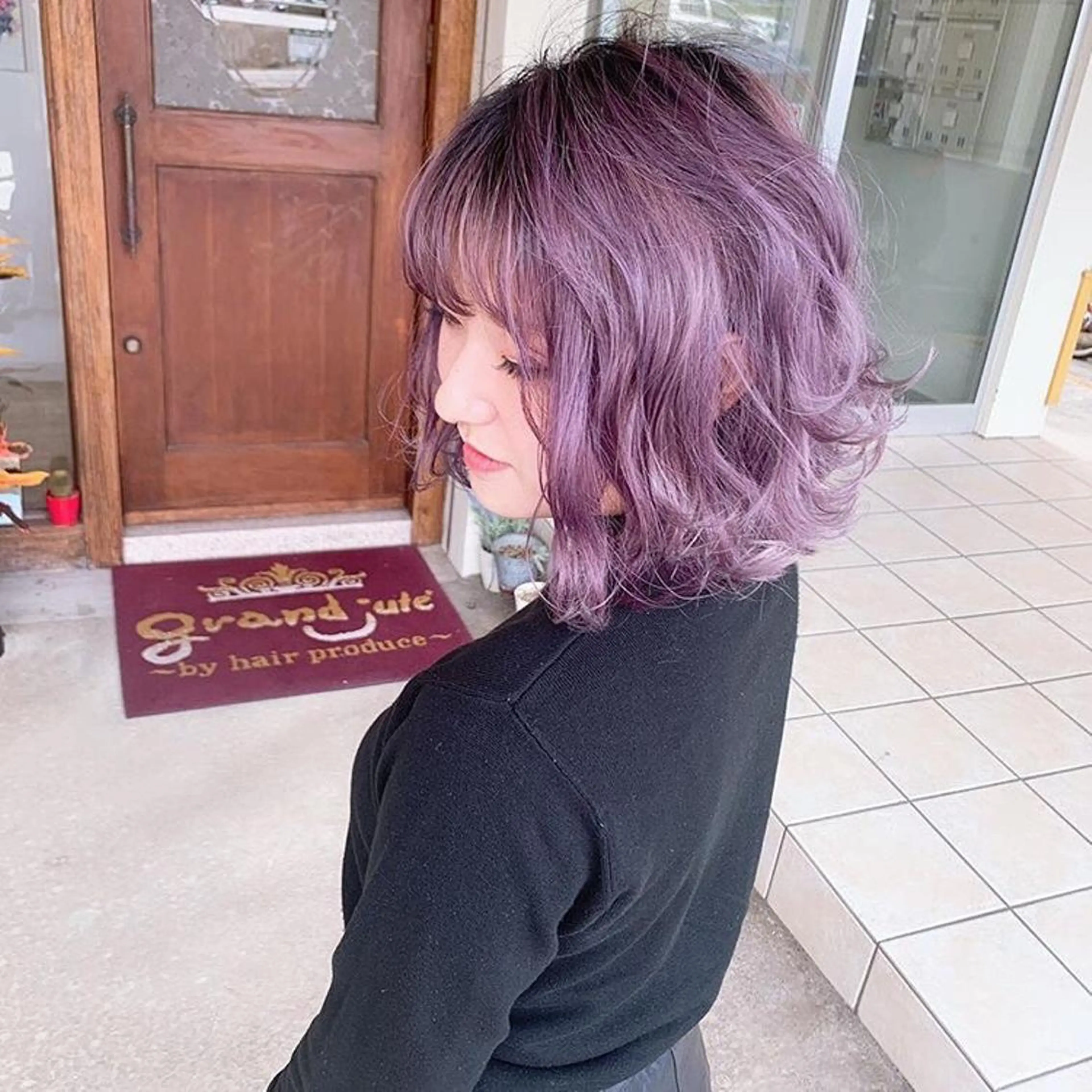 カラー イルミナカラー grand juteのヘアスタイル