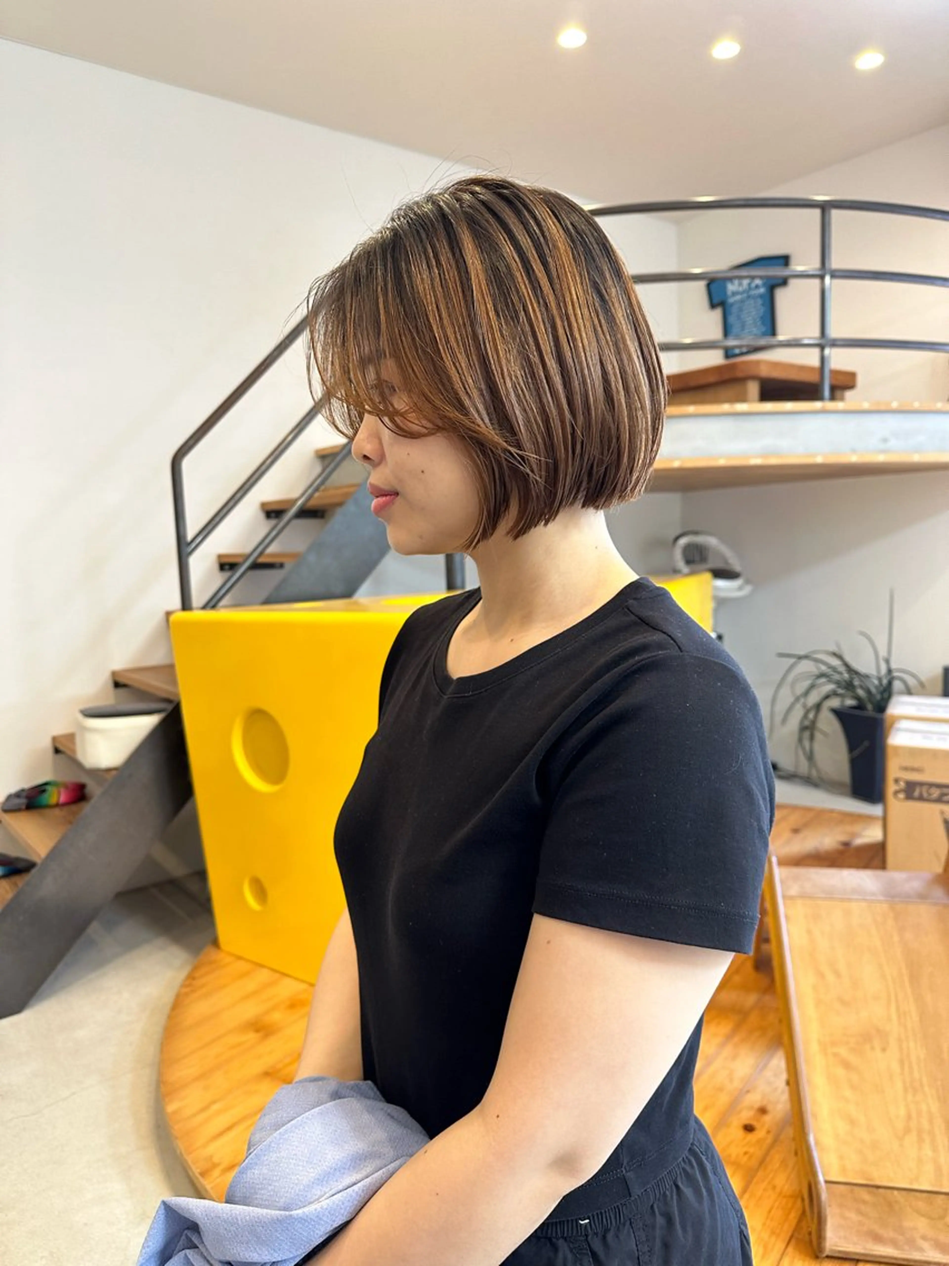 ショート ボブ Salt所属・【Salt】 ミオリのヘアスタイル