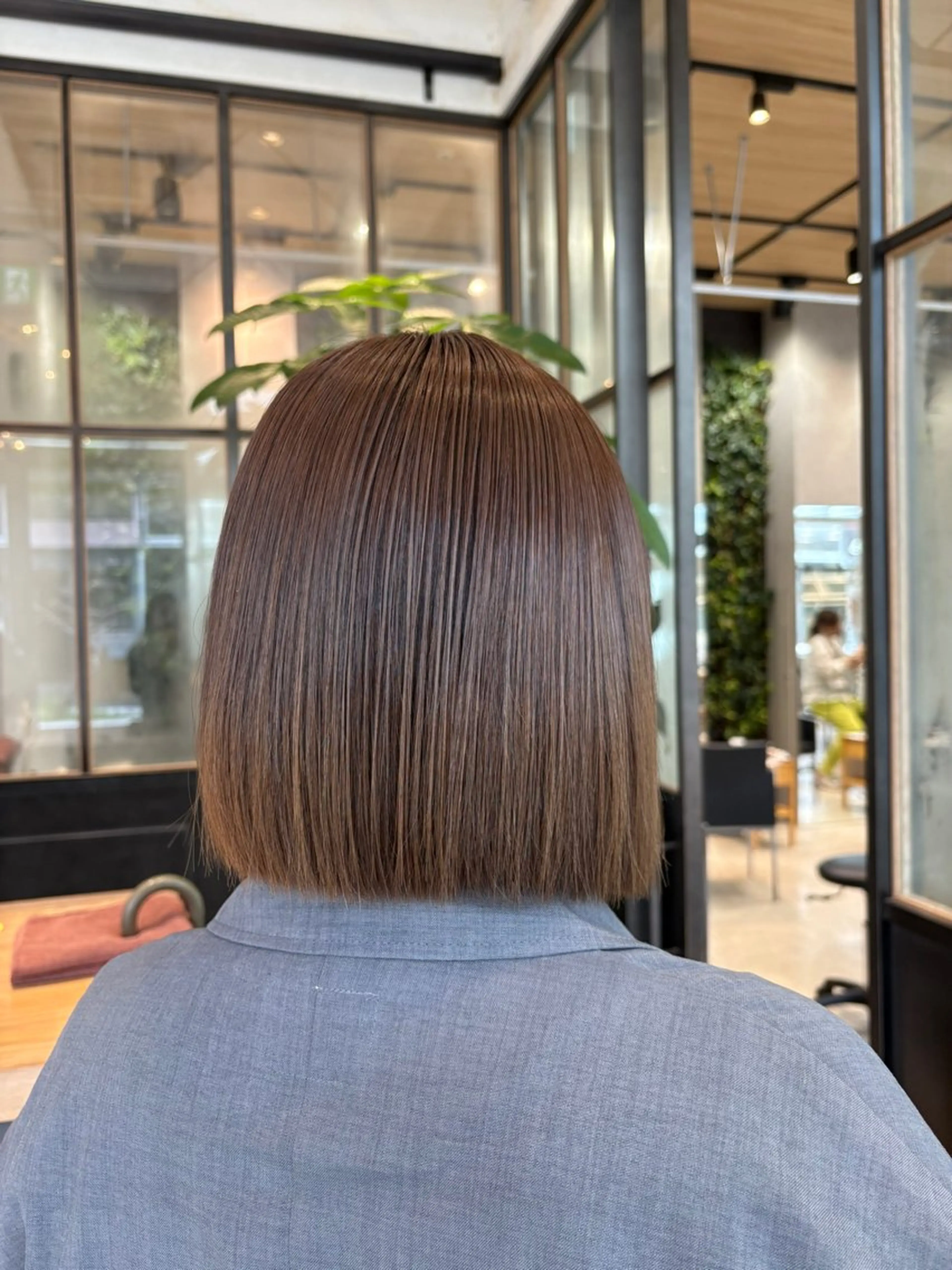 ショート カット ヘアカラー トリートメント Lolonois 森ノ宮/RINのヘアスタイル