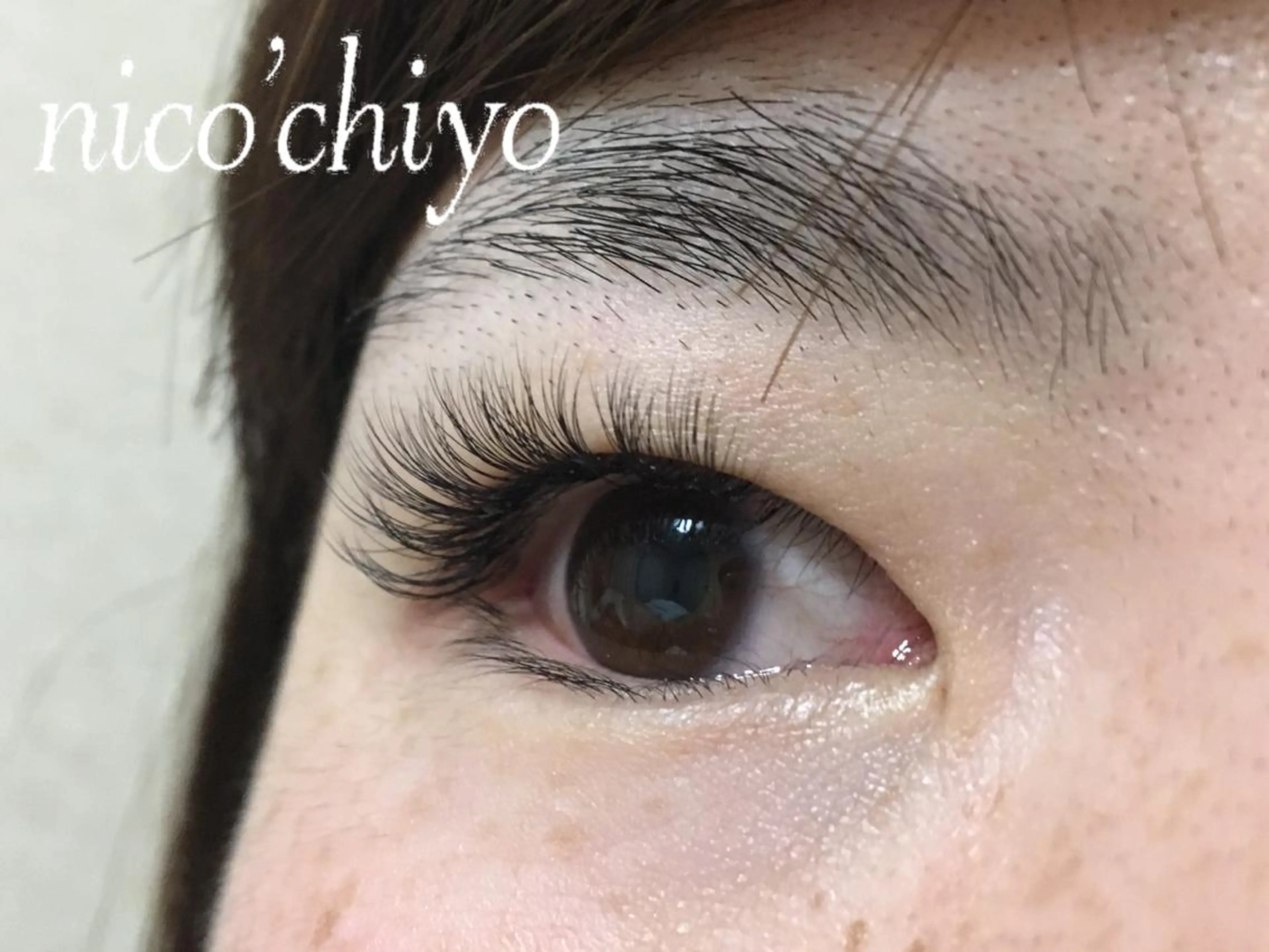 マツエク・マツパ nico'chiyo所属・nico'chiyo ホソカワエーコのマツエク・マツパデザイン