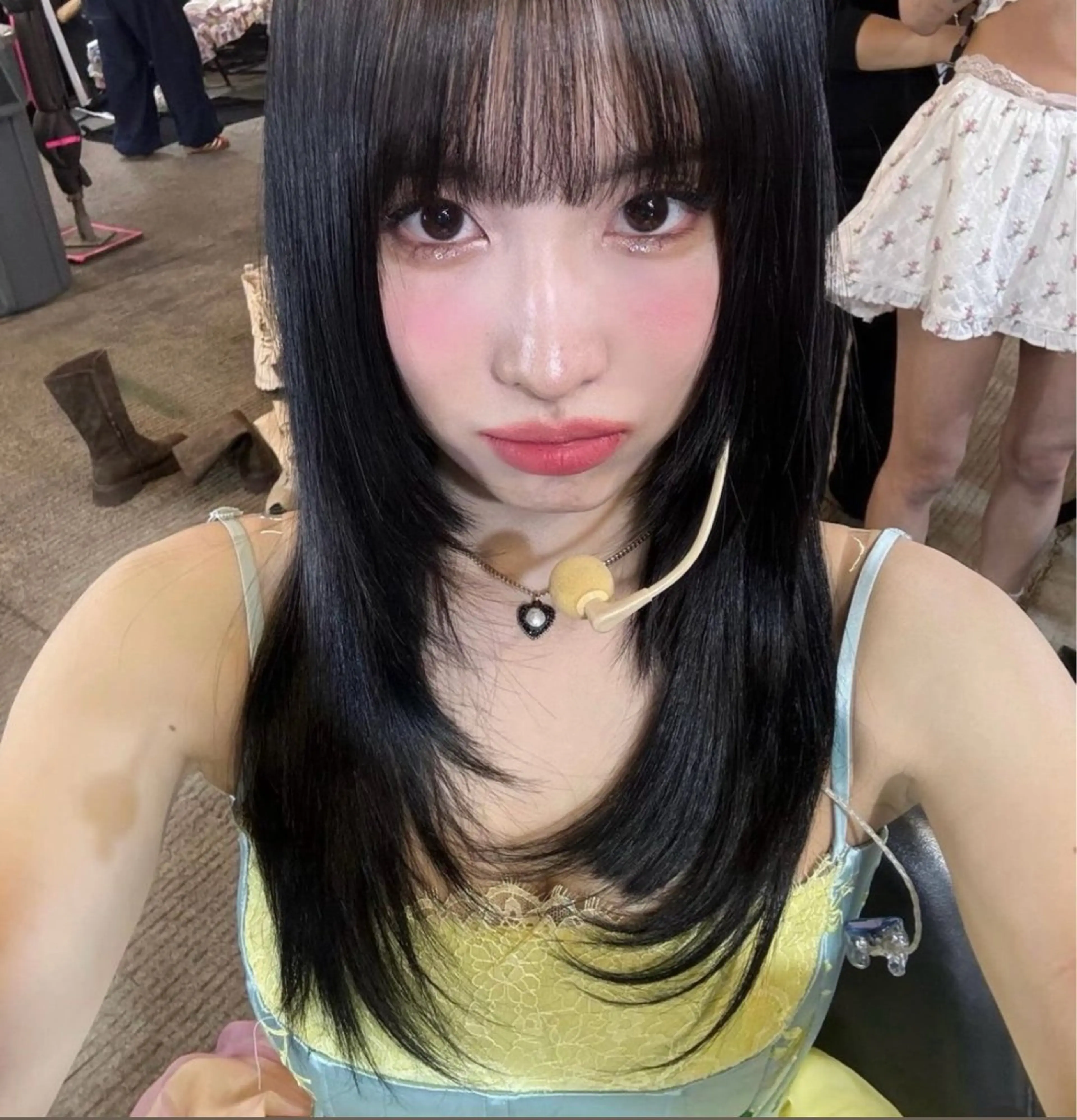 ロング 韓国風ヘア レイヤーカット fifth銀座店 窪田潤平のヘアスタイル