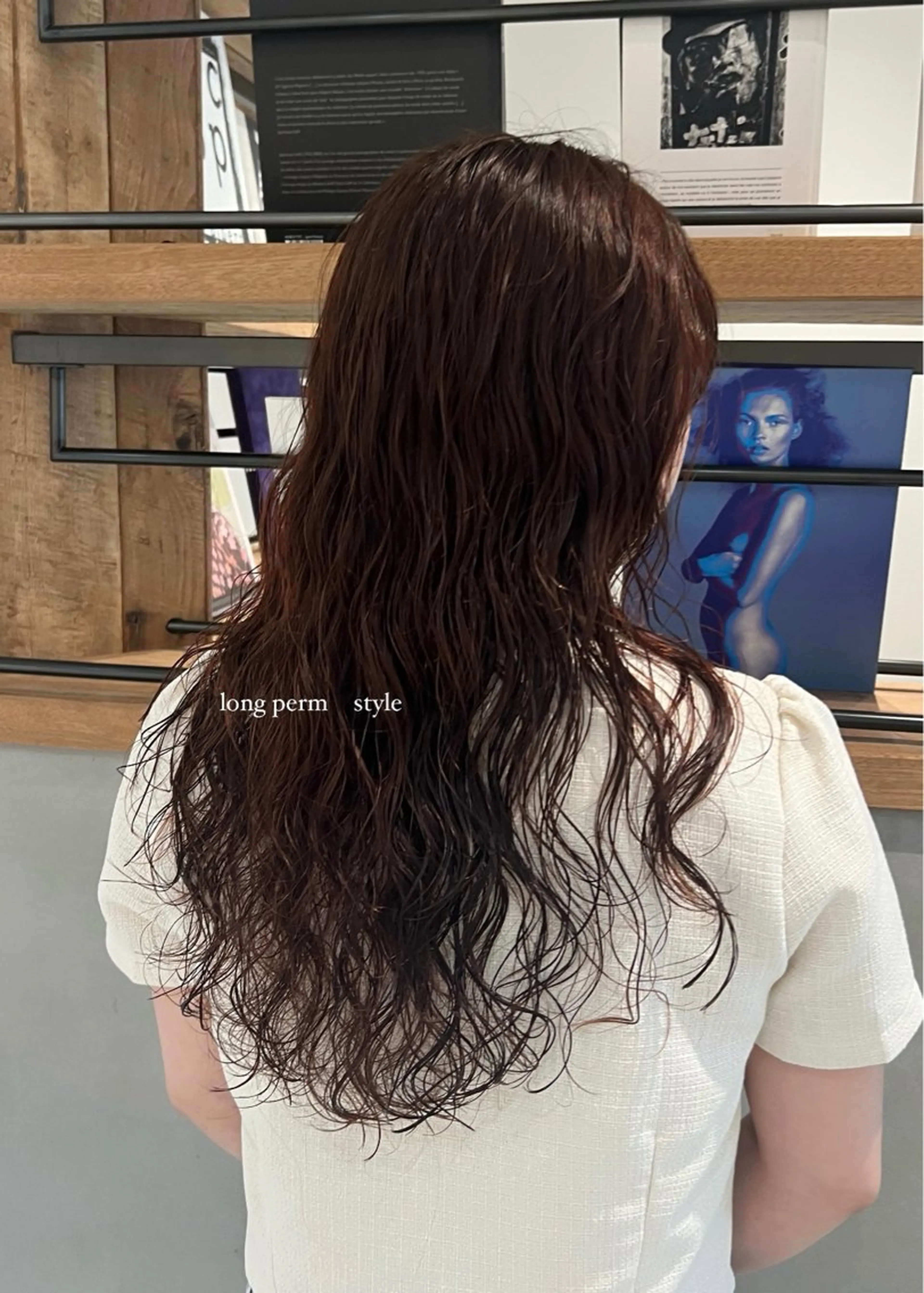 ロング カット パーマ パーマ/名古屋パーマ / コデラ ナナホのヘアスタイル