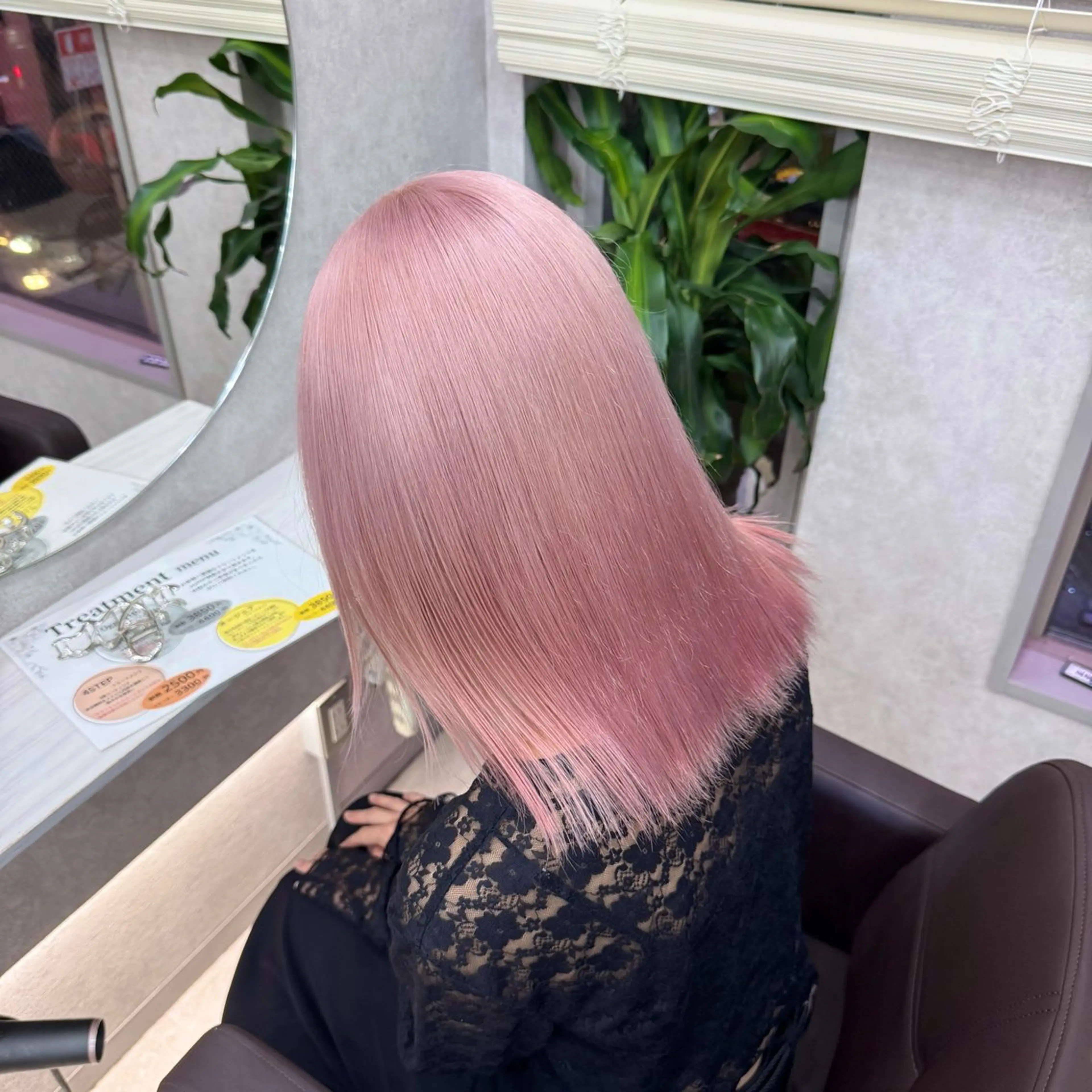 カラー ブリーチ ヘアカラー トリートメント ヘアセット ピンク率90%🎀× 肌映えカラー小川新大のヘアスタイル