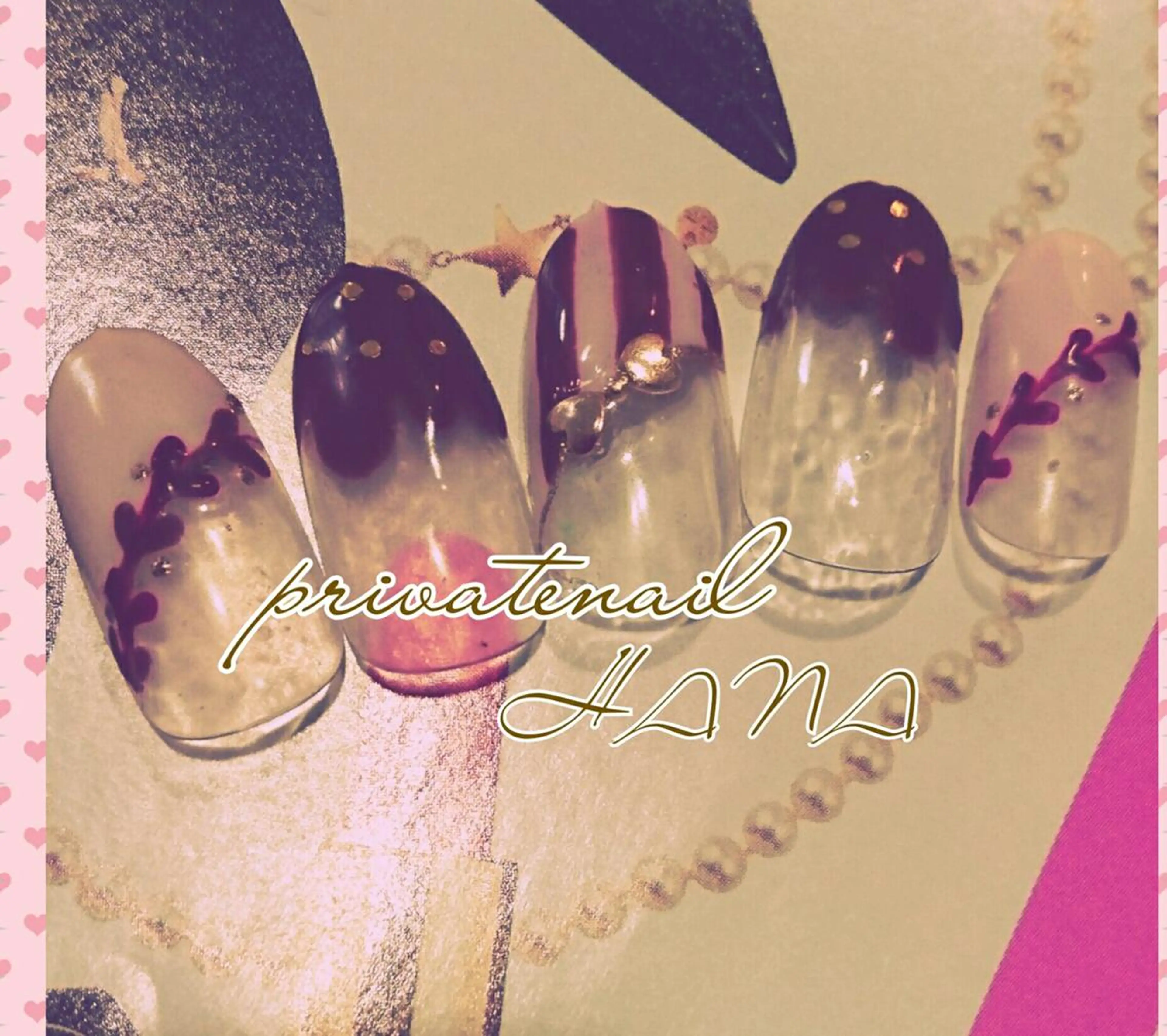 ショート ミディアム セミロング ロング パーマ ヘアアレンジ カラー メンズ キッズ ネイル まつエク プライベートサロン HA♥NAのマツエク・マツパデザイン