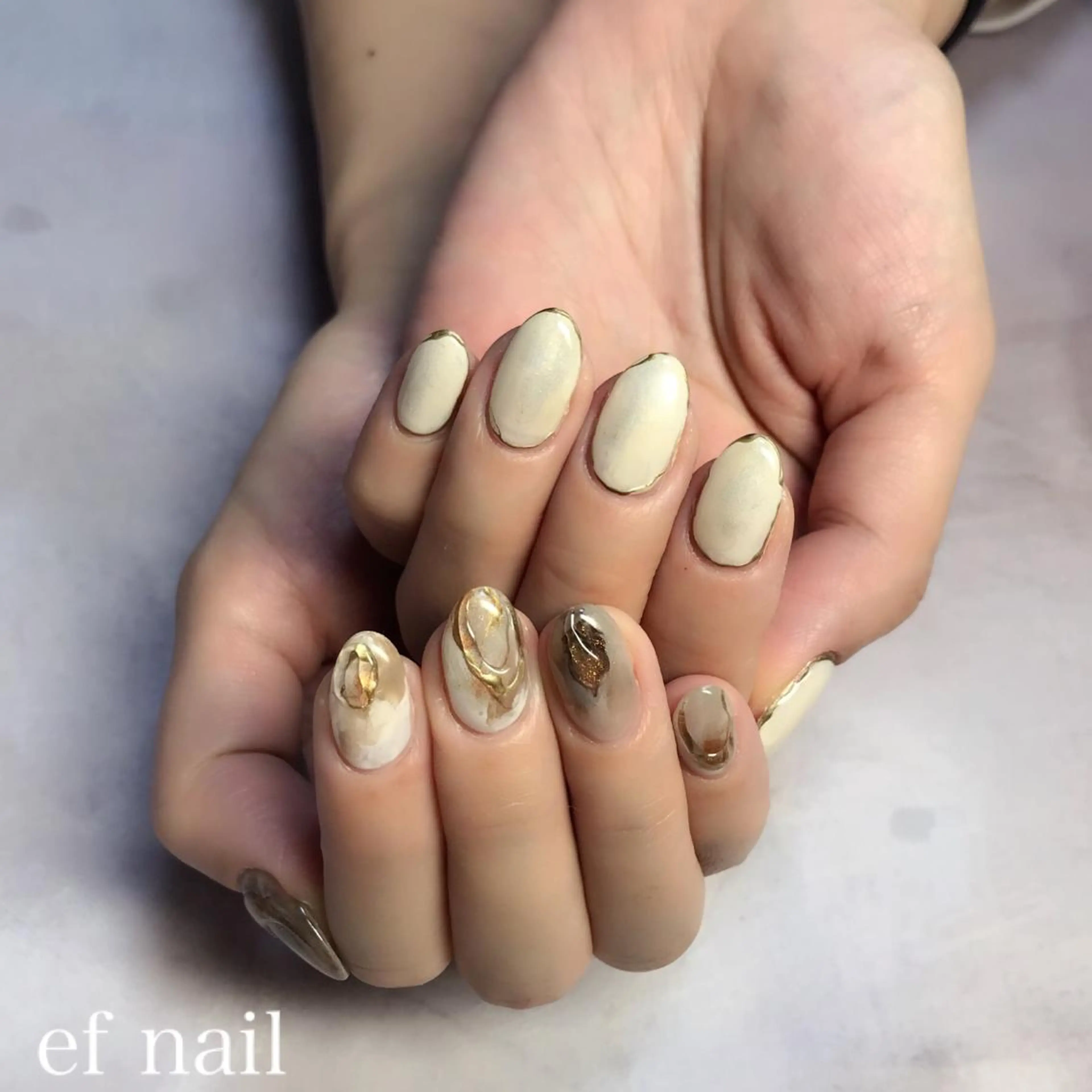 ネイル ハンドネイル ef nailのネイルデザイン