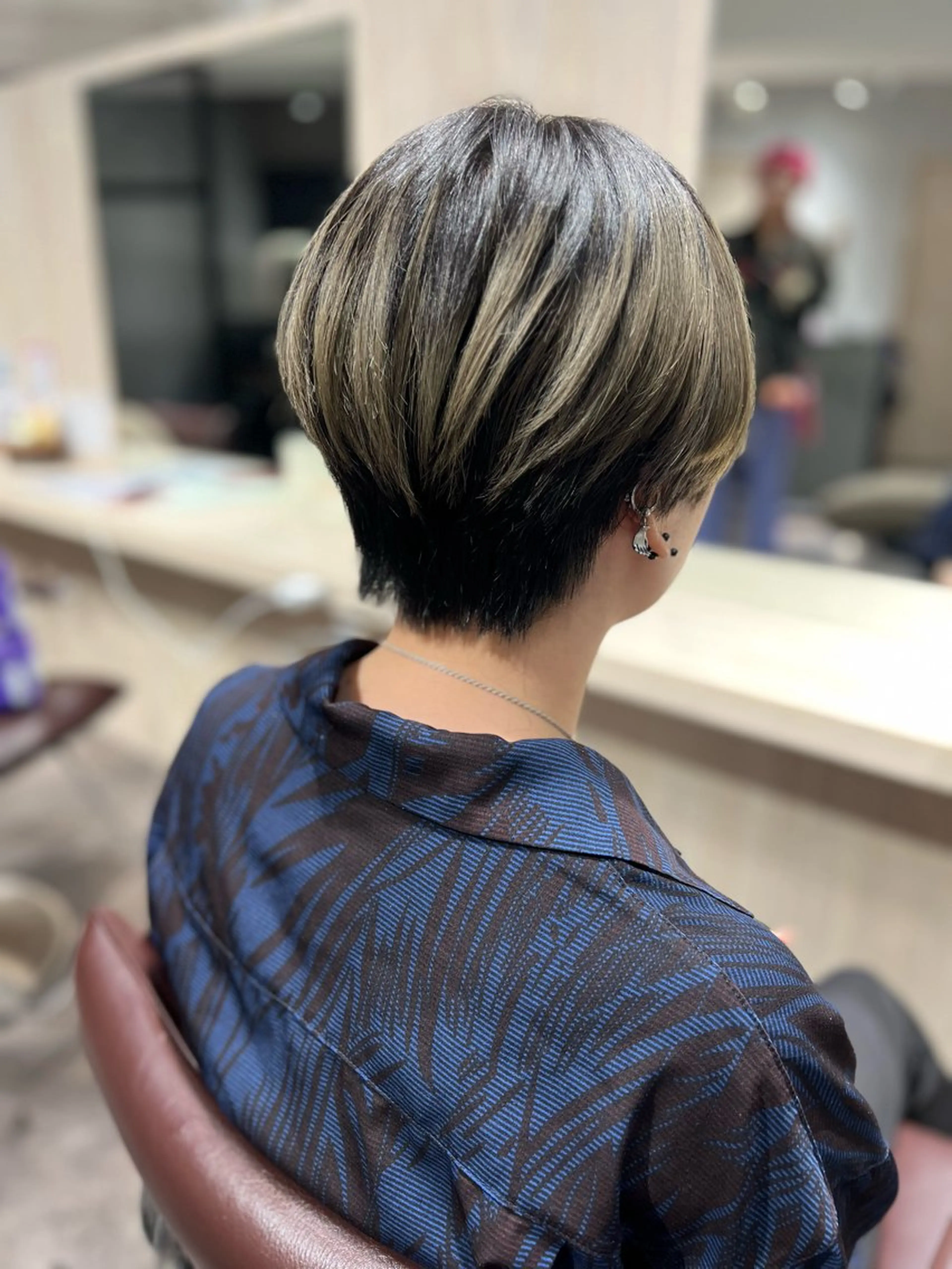 ミディアム ヘアカラー 高野 恭佑のヘアスタイル