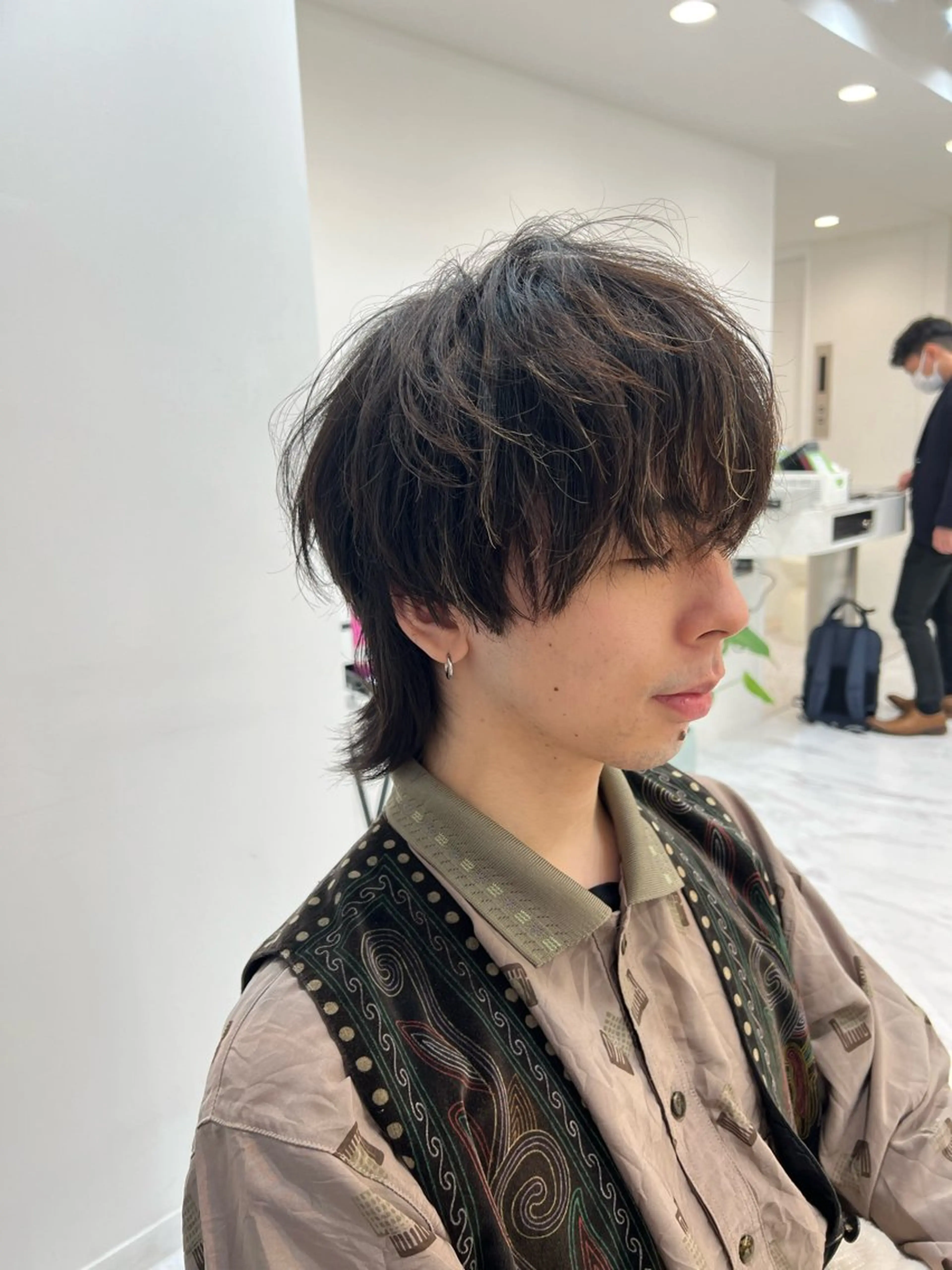 ショート カット パーマ 新井　翼/銀座美容師 メンズ◎ショートヘアのヘアスタイル
