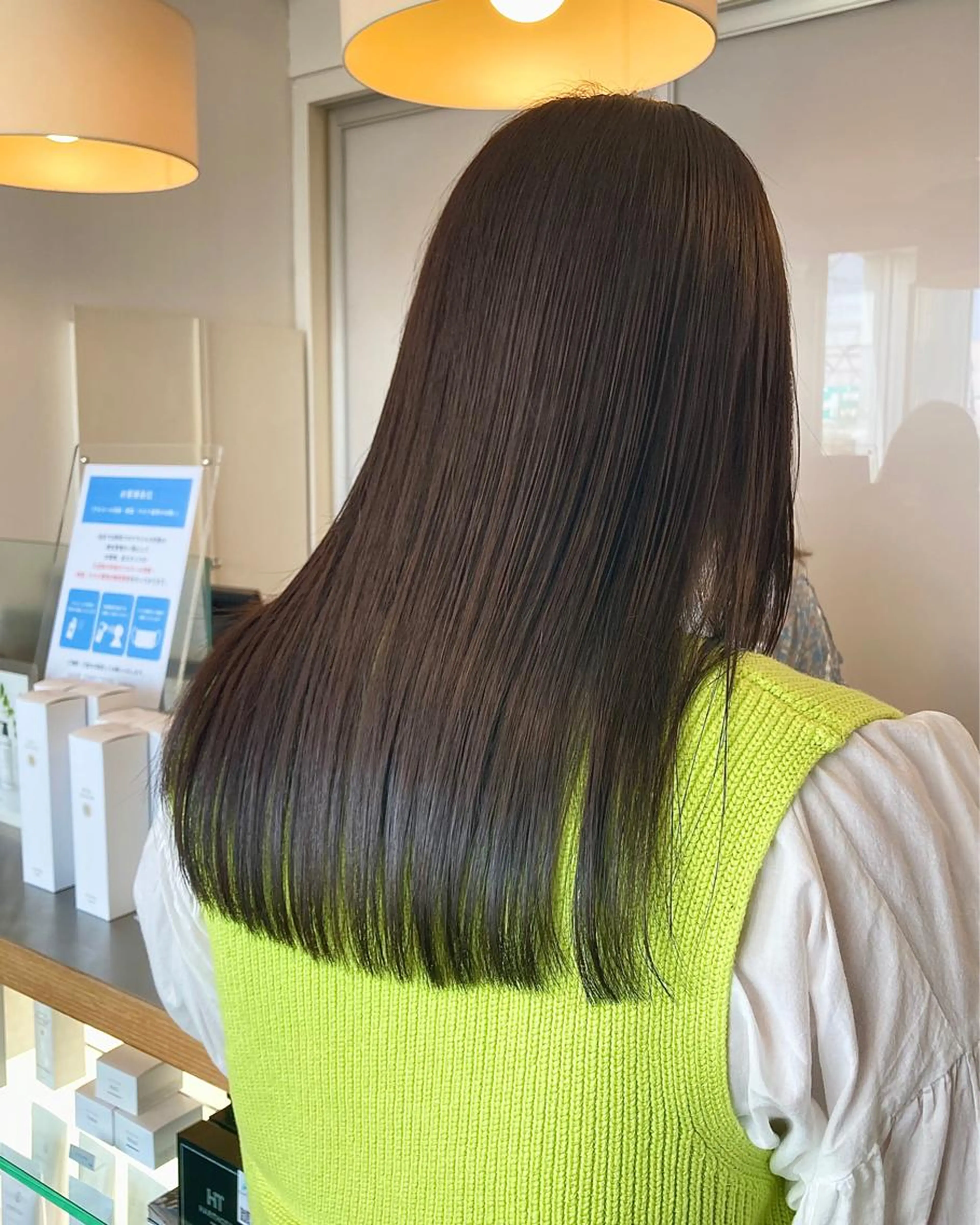 似合わせカットカラー+トリートメントの写真