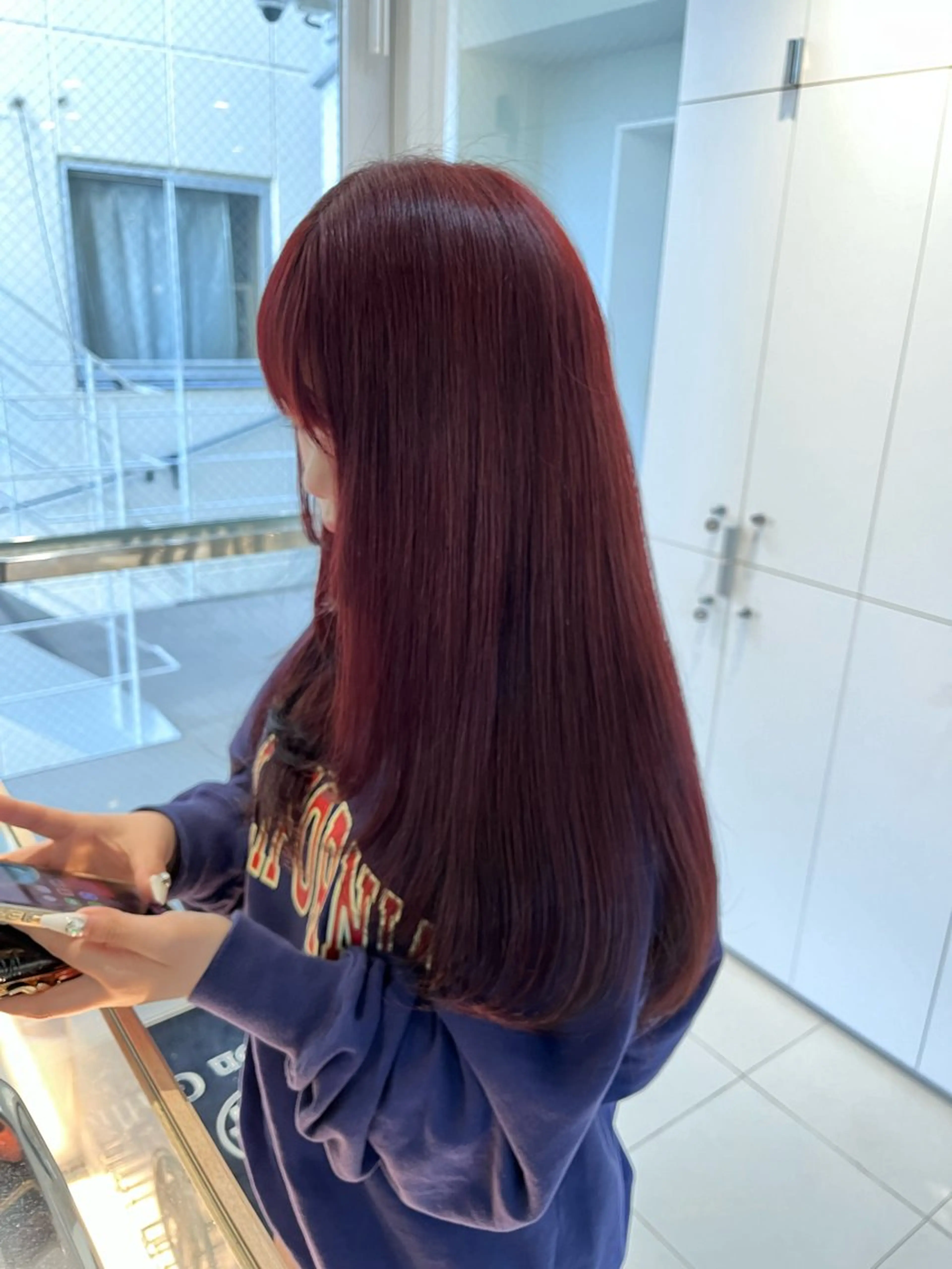 セミロング ヘアカラー トリートメント ヘアセット stylist ◎RUKI.のヘアスタイル