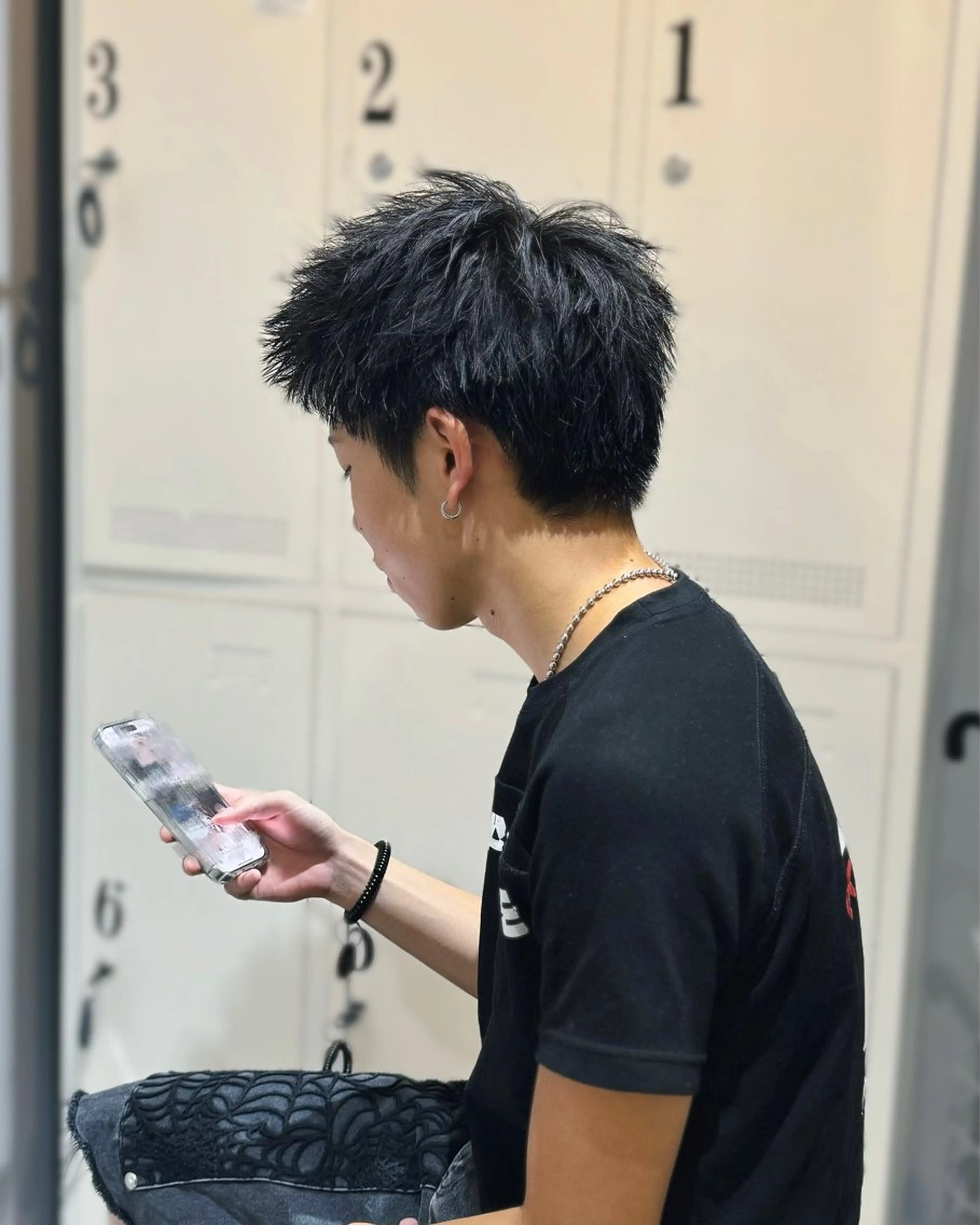 ショート カラー メンズ カット ヘアカラー トリートメント 💈メンズカット💈 No.1💈坂元のヘアスタイル