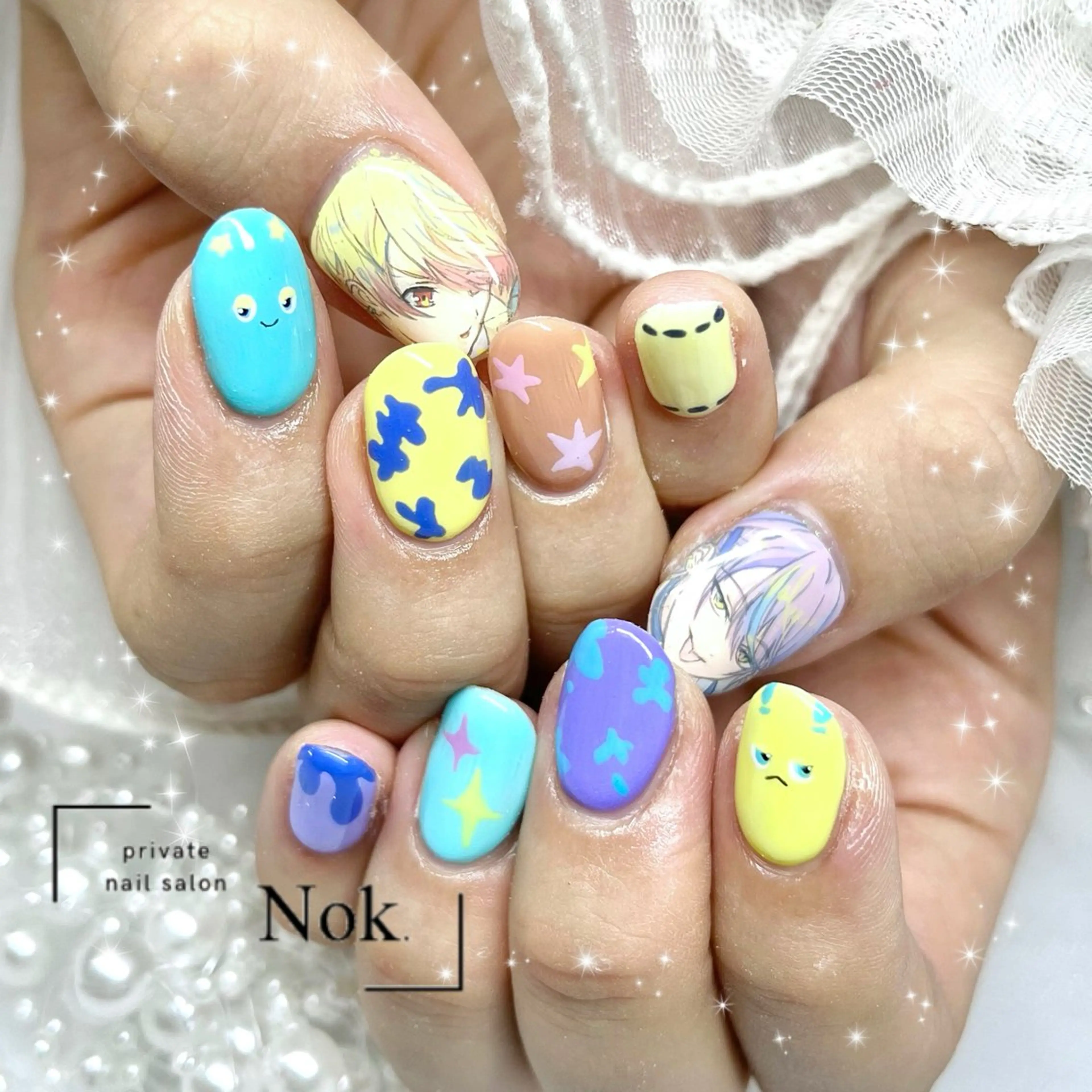 ネイル ハンドネイル 池袋痛ネイル Nok. 渡辺のネイルデザイン