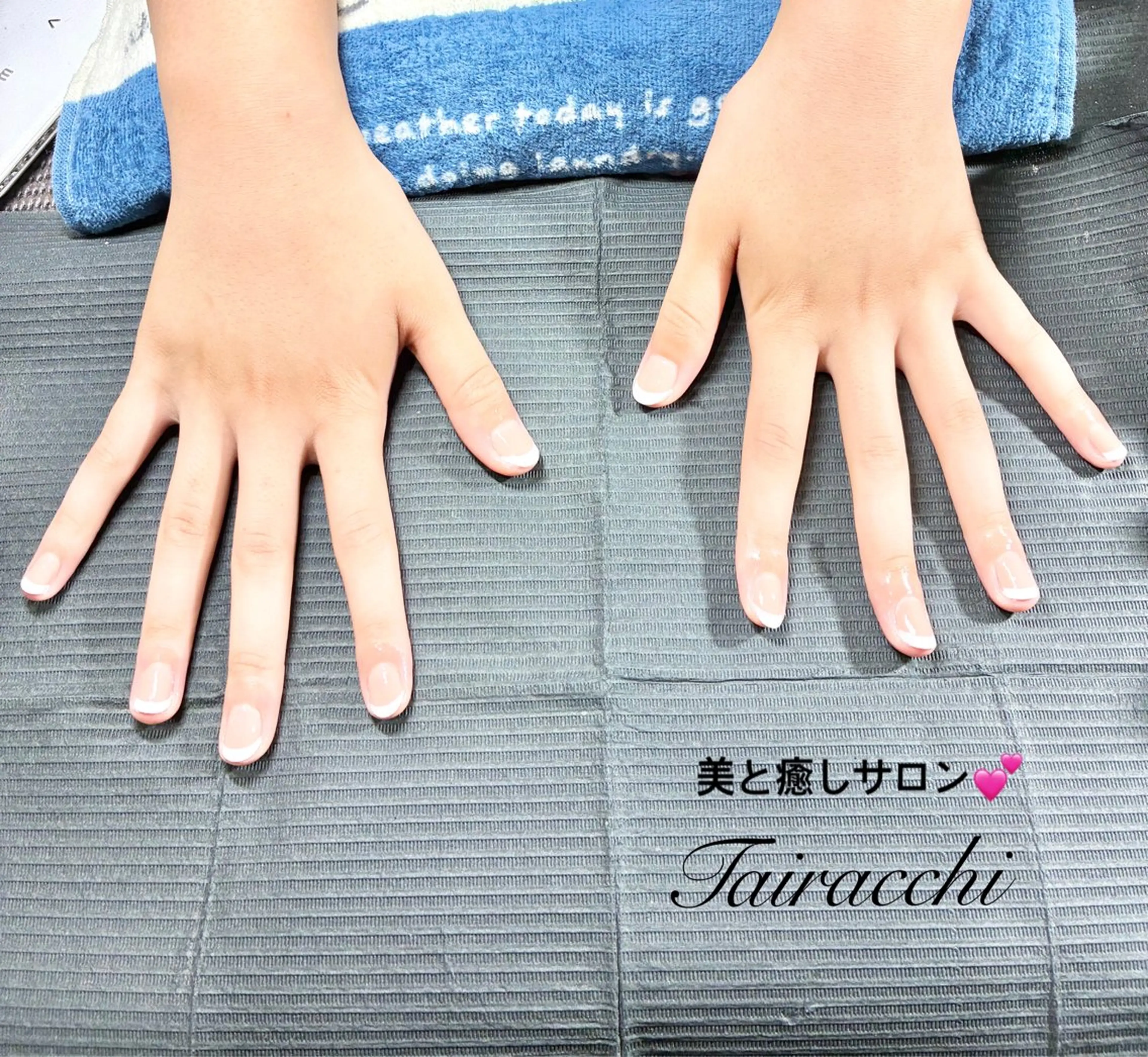 ネイル フレンチネイル Tairacchi ﾀｲﾗｯﾁのネイルデザイン