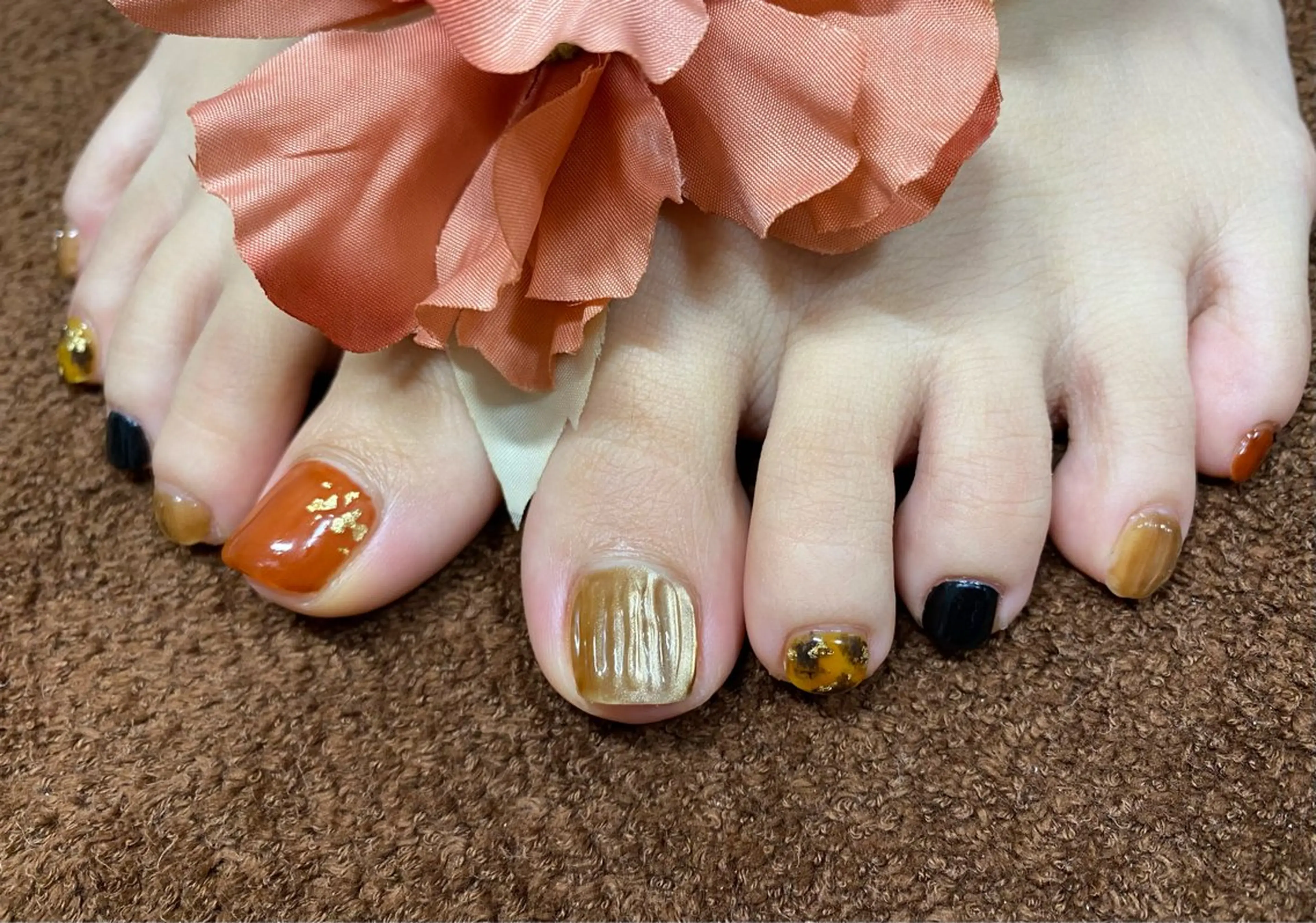 ネイル フットネイル Glanz  Nail aのネイルデザイン