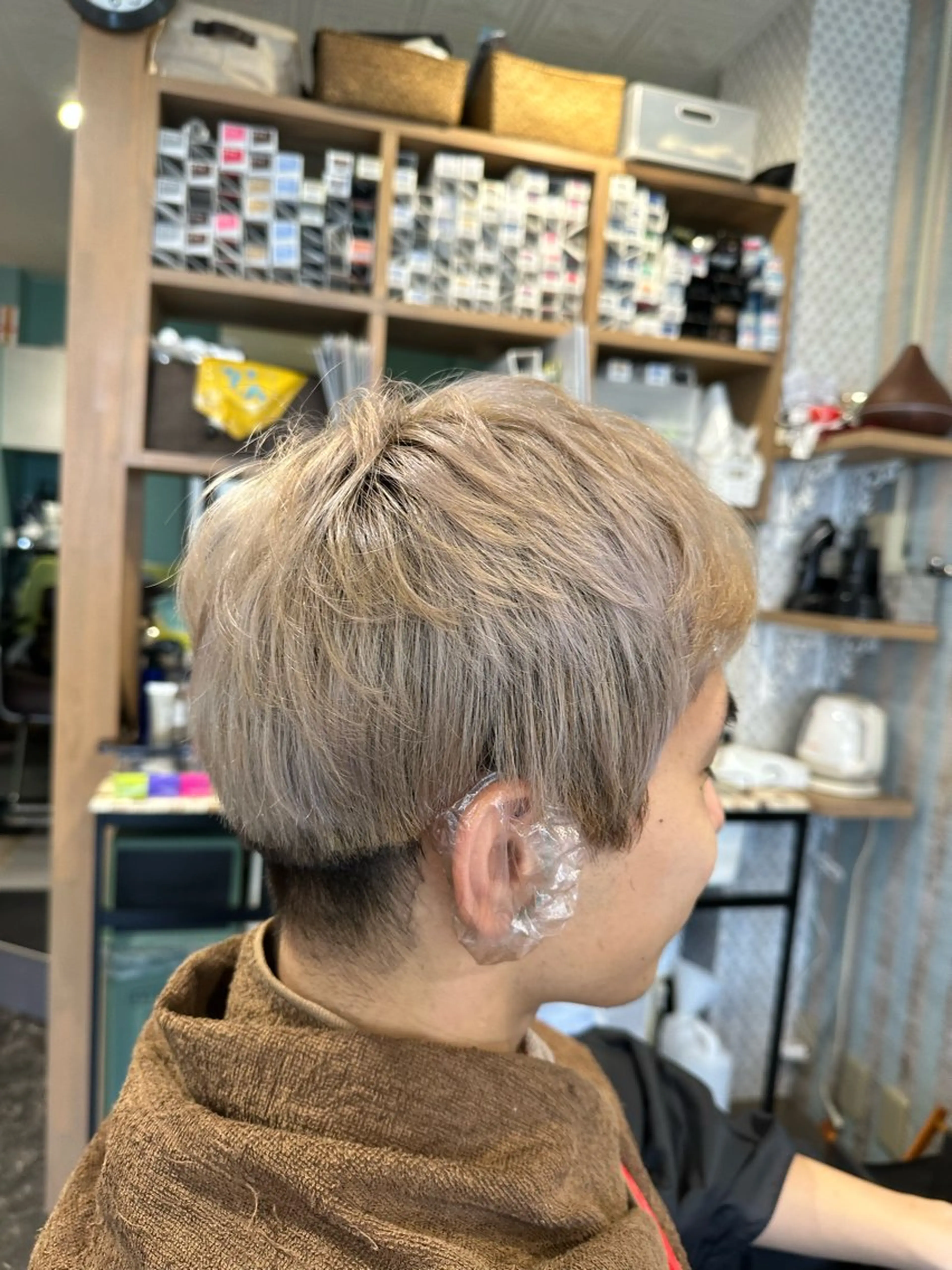 ショート カラー ELVITA所属・福守 博史のヘアスタイル