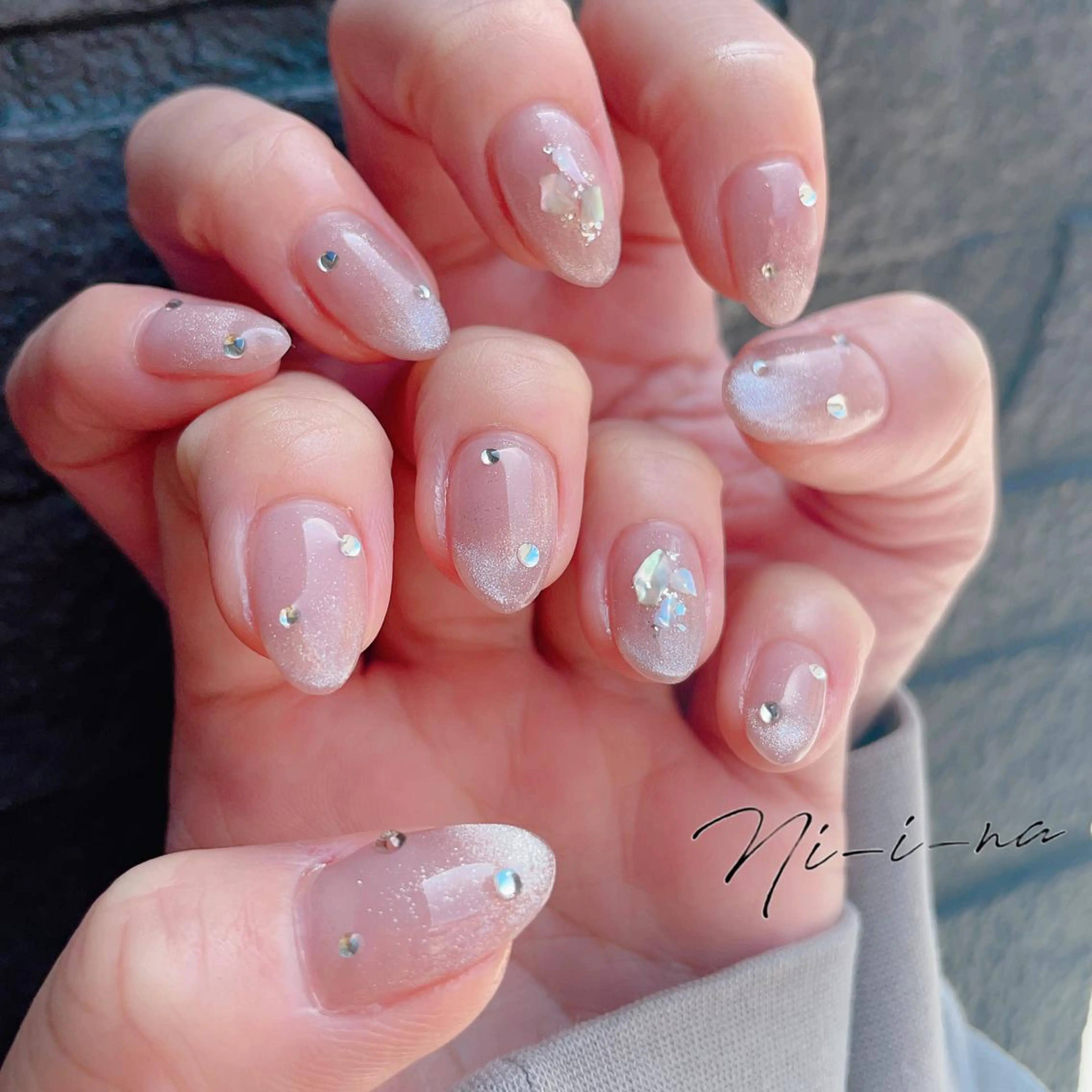 ネイル ハンドネイル nail salon Ni-i-naのネイルデザイン