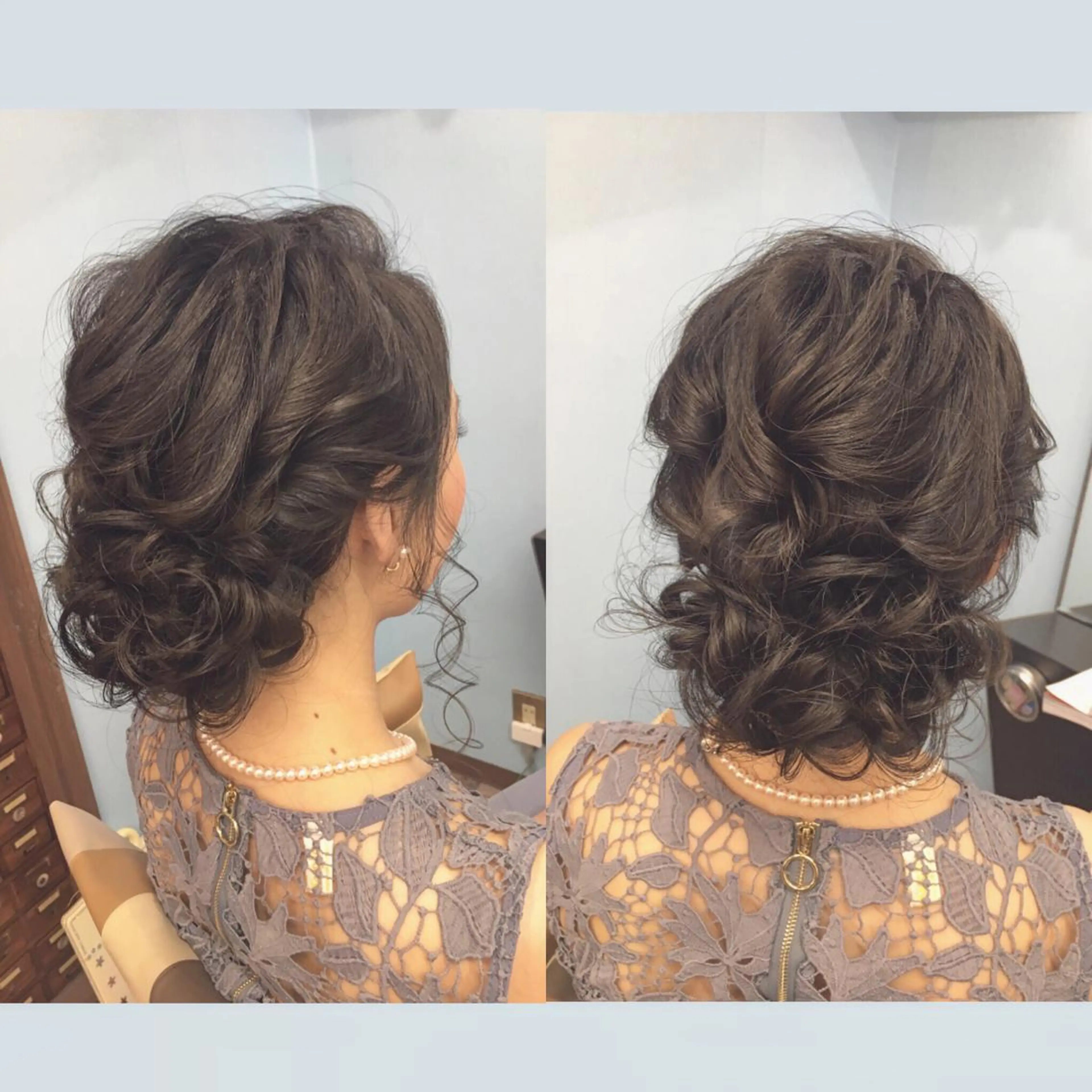 ヘアアレンジ 結婚式・ブライダル ヘアセット Partie （パルティー）のヘアスタイル