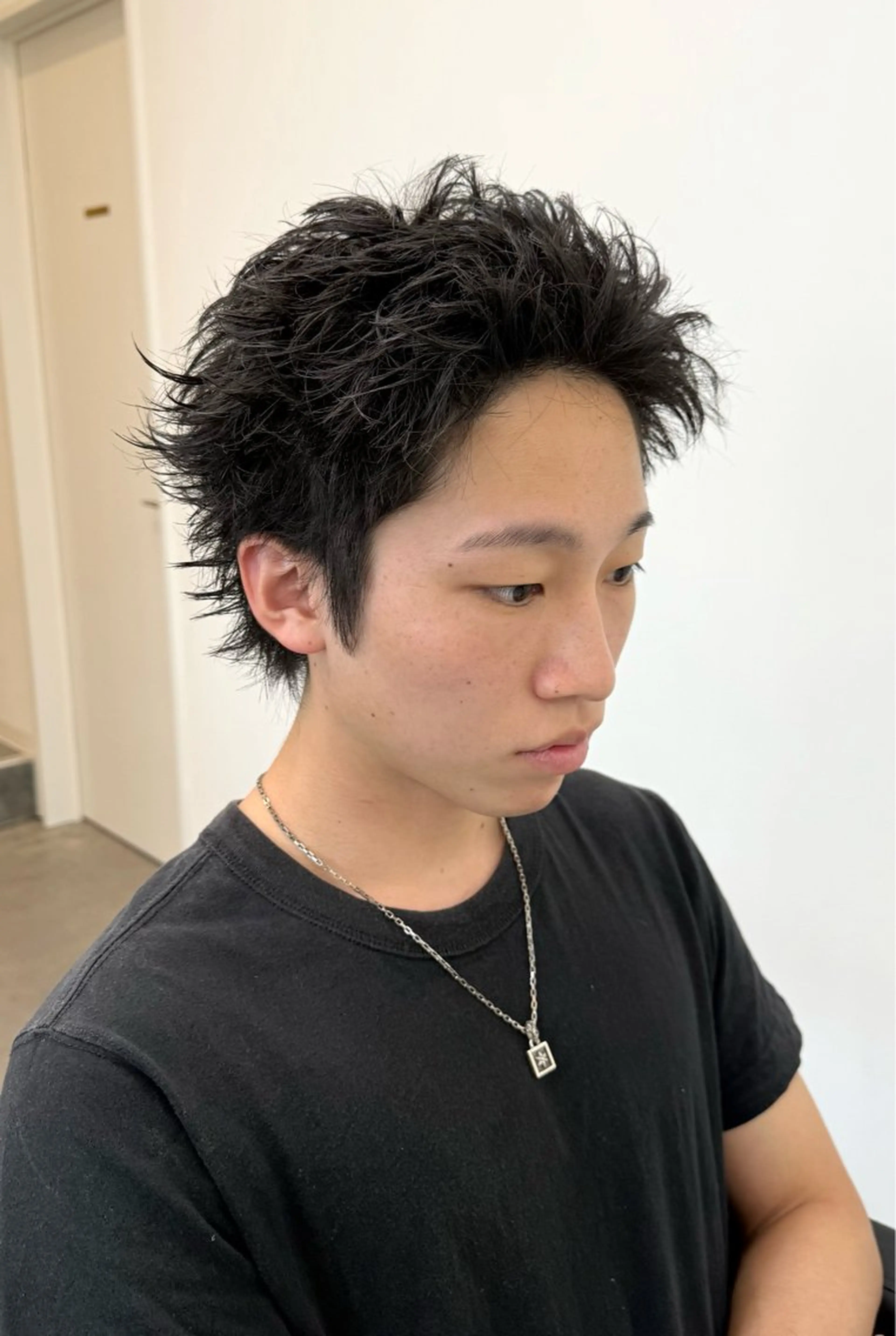 ショート ボブ 韓国風ヘア ショートヘア ウルフカット 古賀 雄大のヘアスタイル