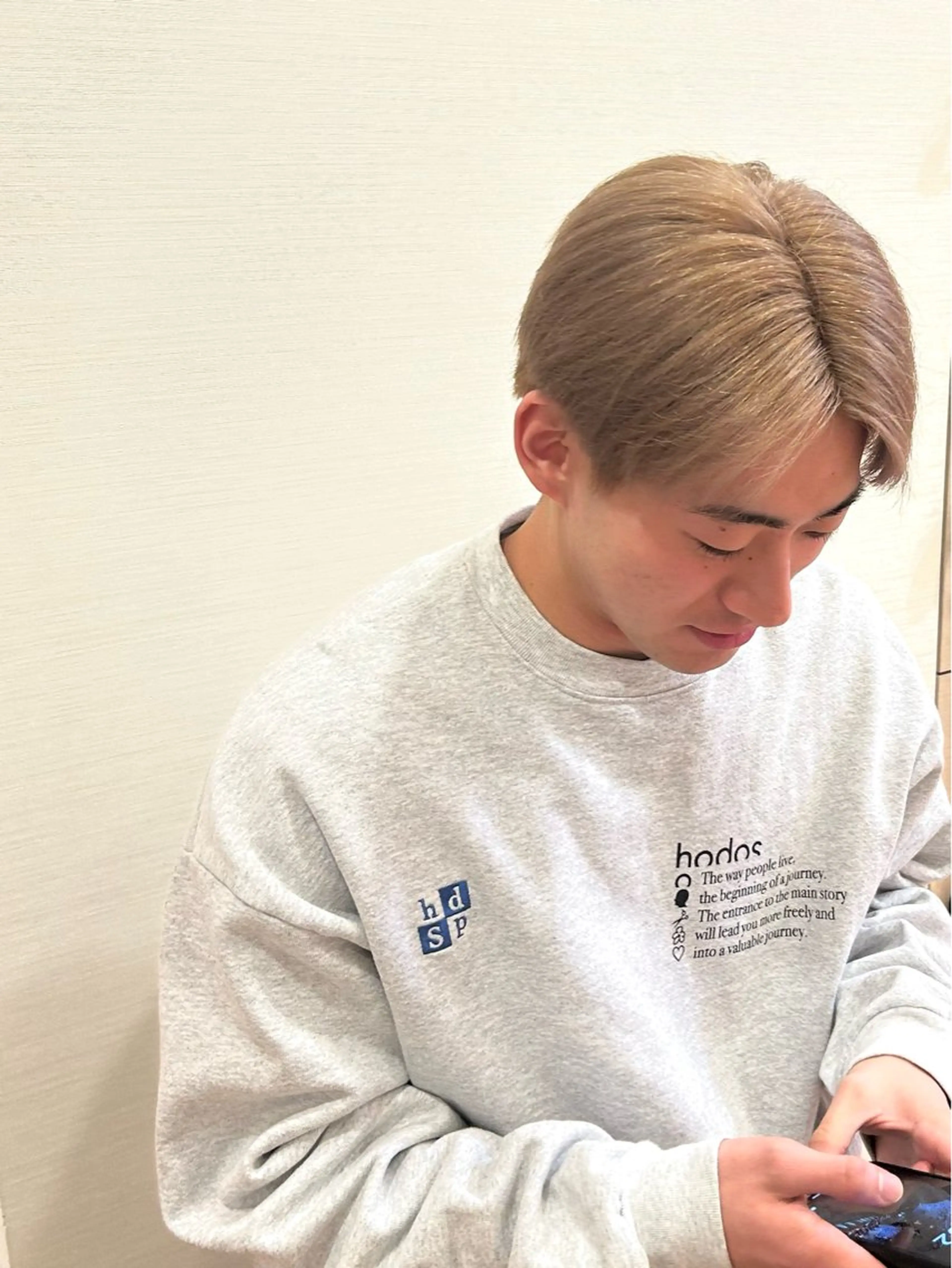 ショート カラー メンズ カット ヘアカラー ミ ユのヘアスタイル