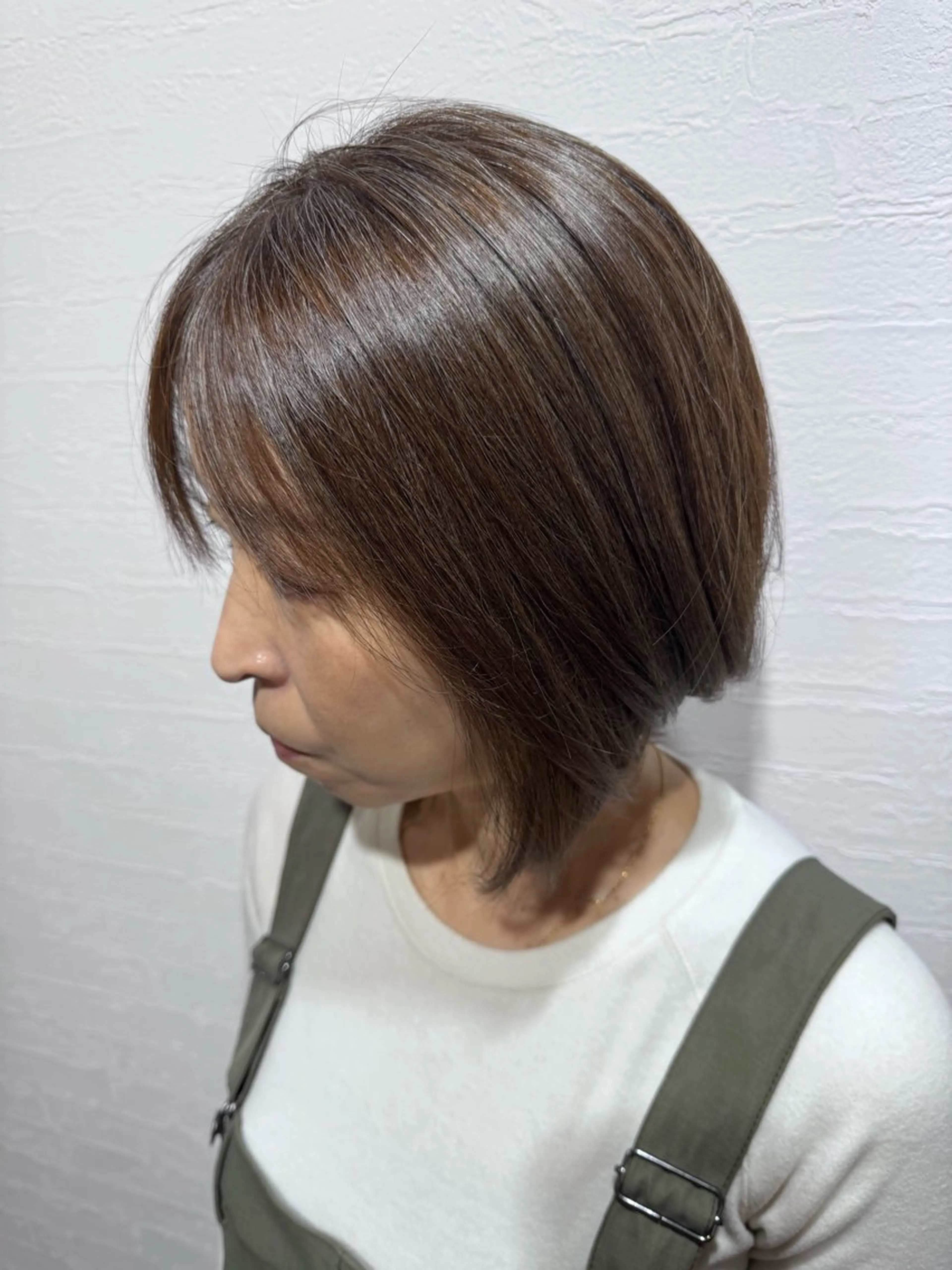 ショート カット ヘアカラー 箕畑 麗菜のヘアスタイル