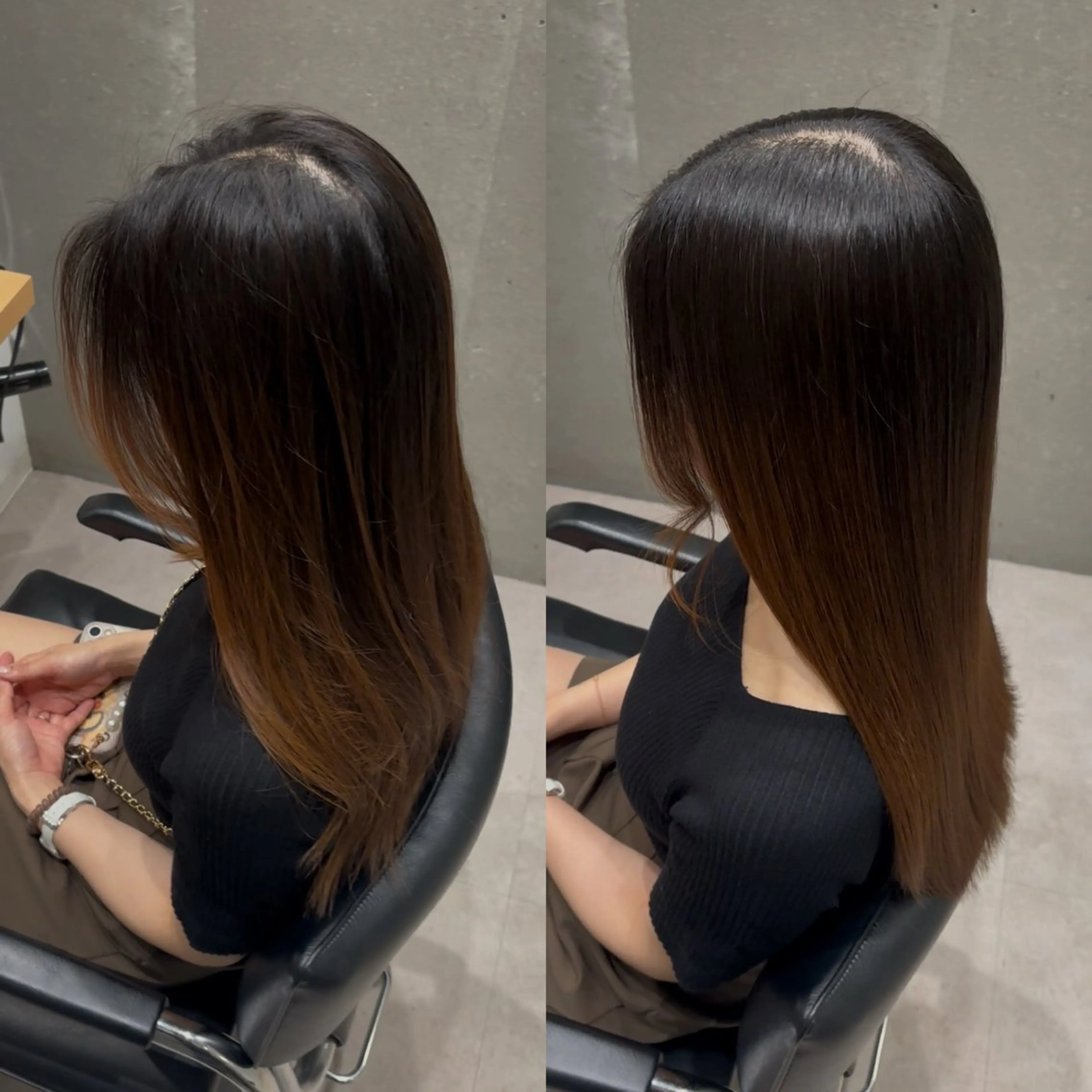 セミロング 髪質改善 トリートメント 8NO【ハチノ】所属・髪質改善ヘアケア 艶髪特化/上田のヘアスタイル