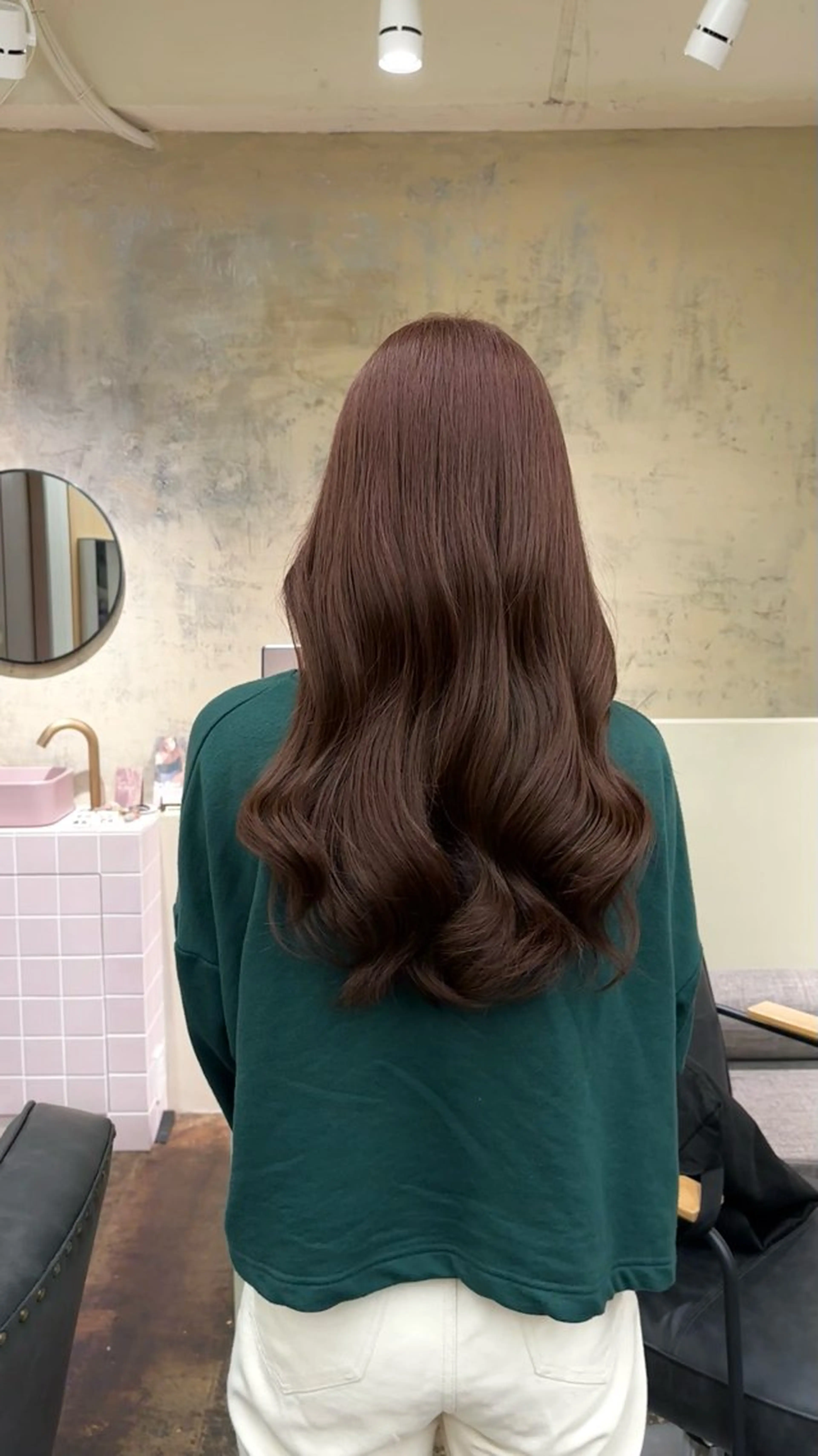 ロング カラー ブリーチ ブリーチなしカラー 武田美空🐇 ヘアアレンジ/カラーのヘアスタイル