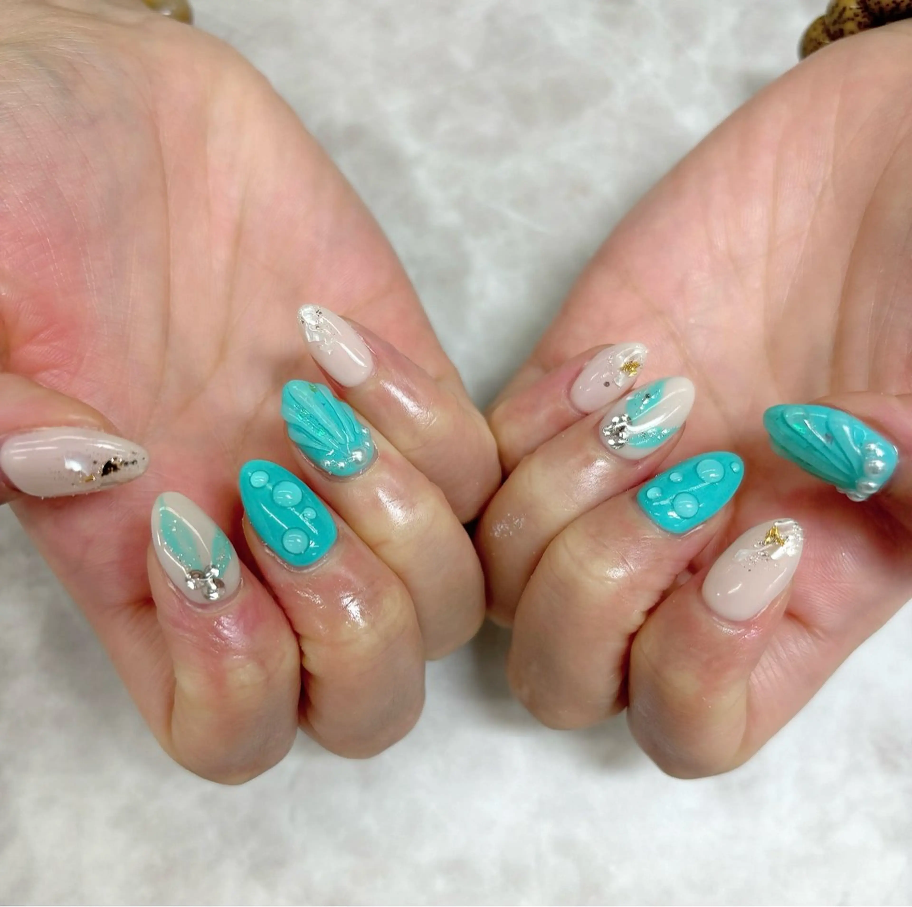 ネイル Nail & Eyelash　BEAUTY LINE所属・上原 千帆のネイルデザイン