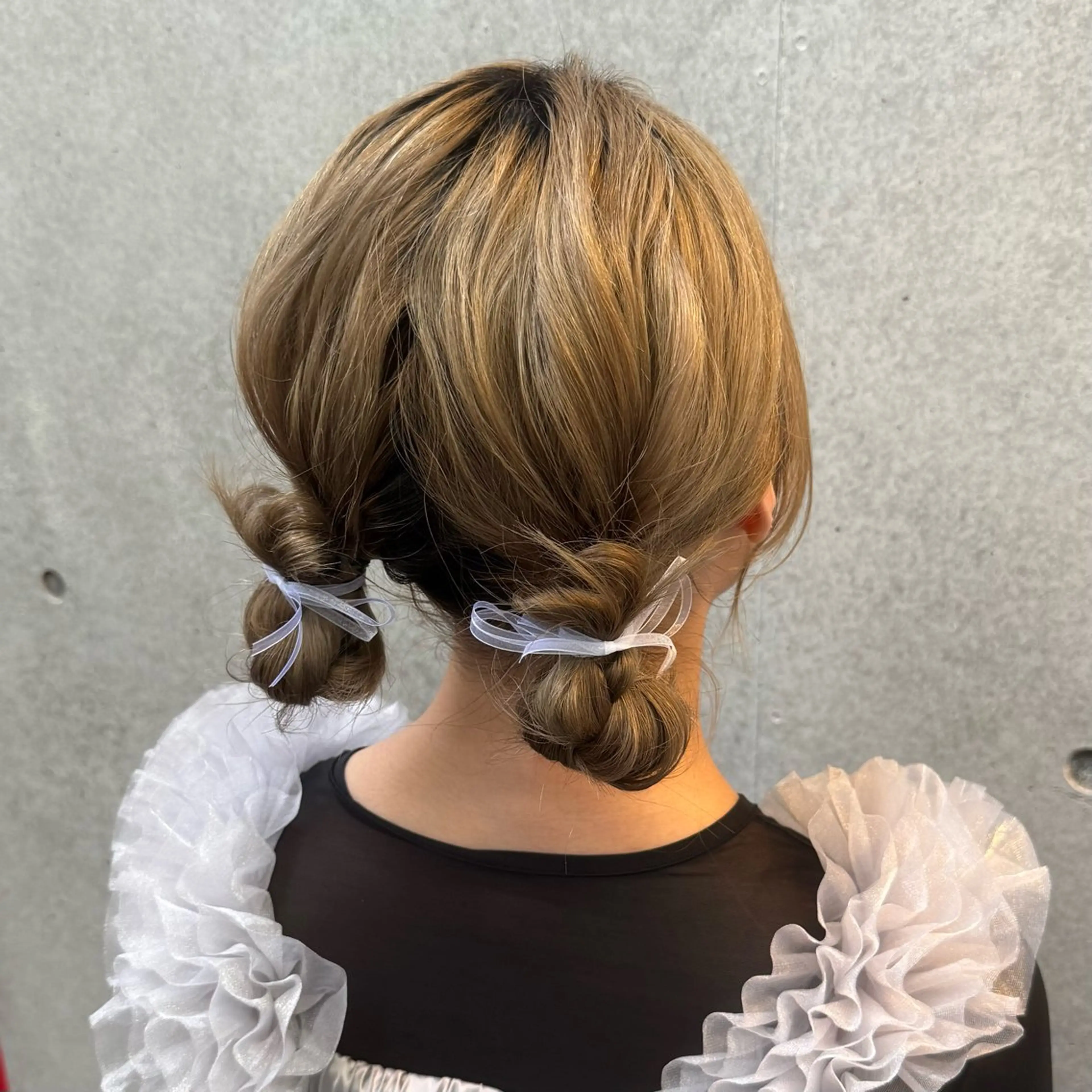 ヘアアレンジ ヘアセット 大浦 有紀子のマツエク・マツパデザイン