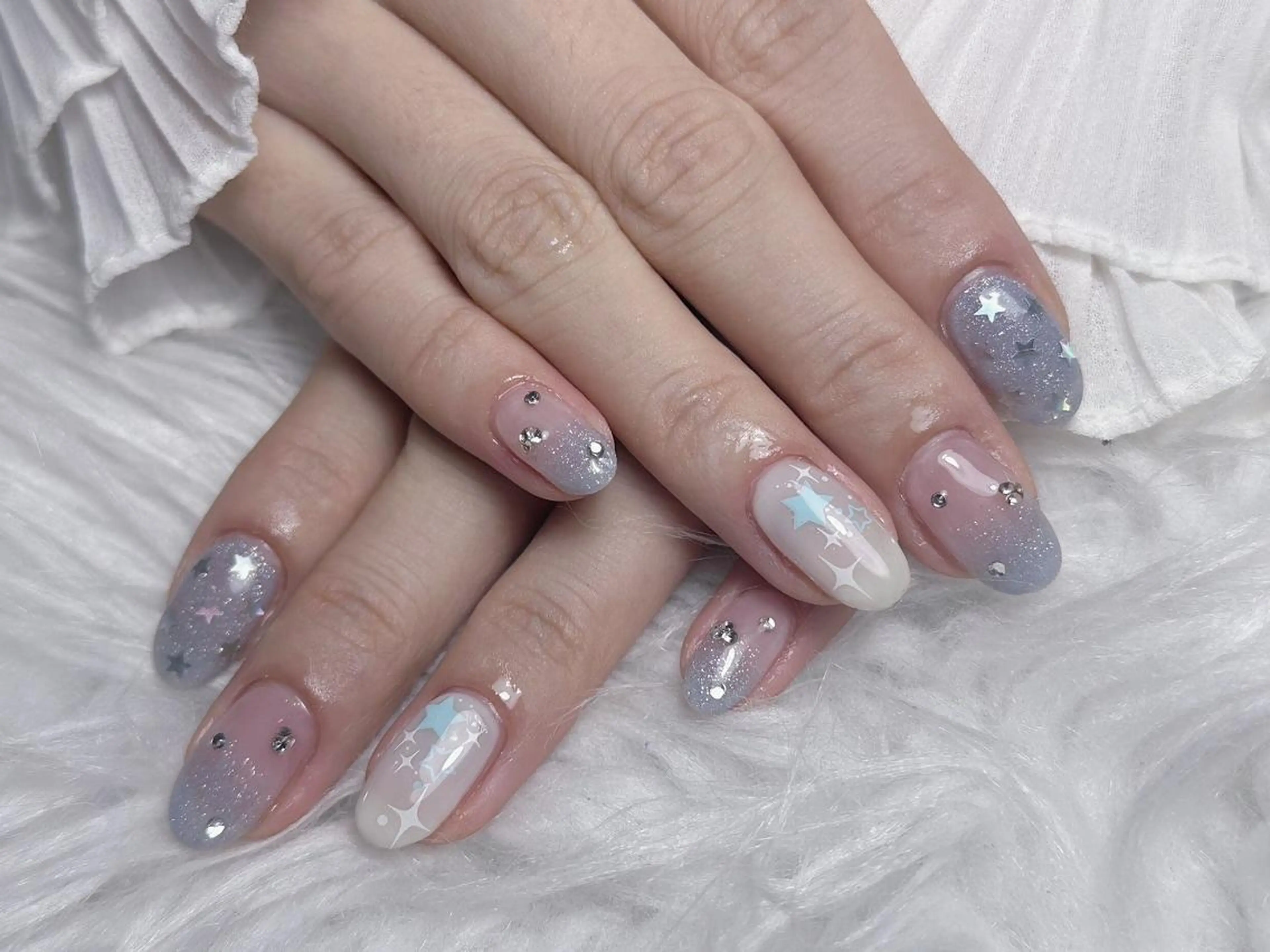 ネイル ハンドネイル 🩵Yun nail Salon 🩵のネイルデザイン