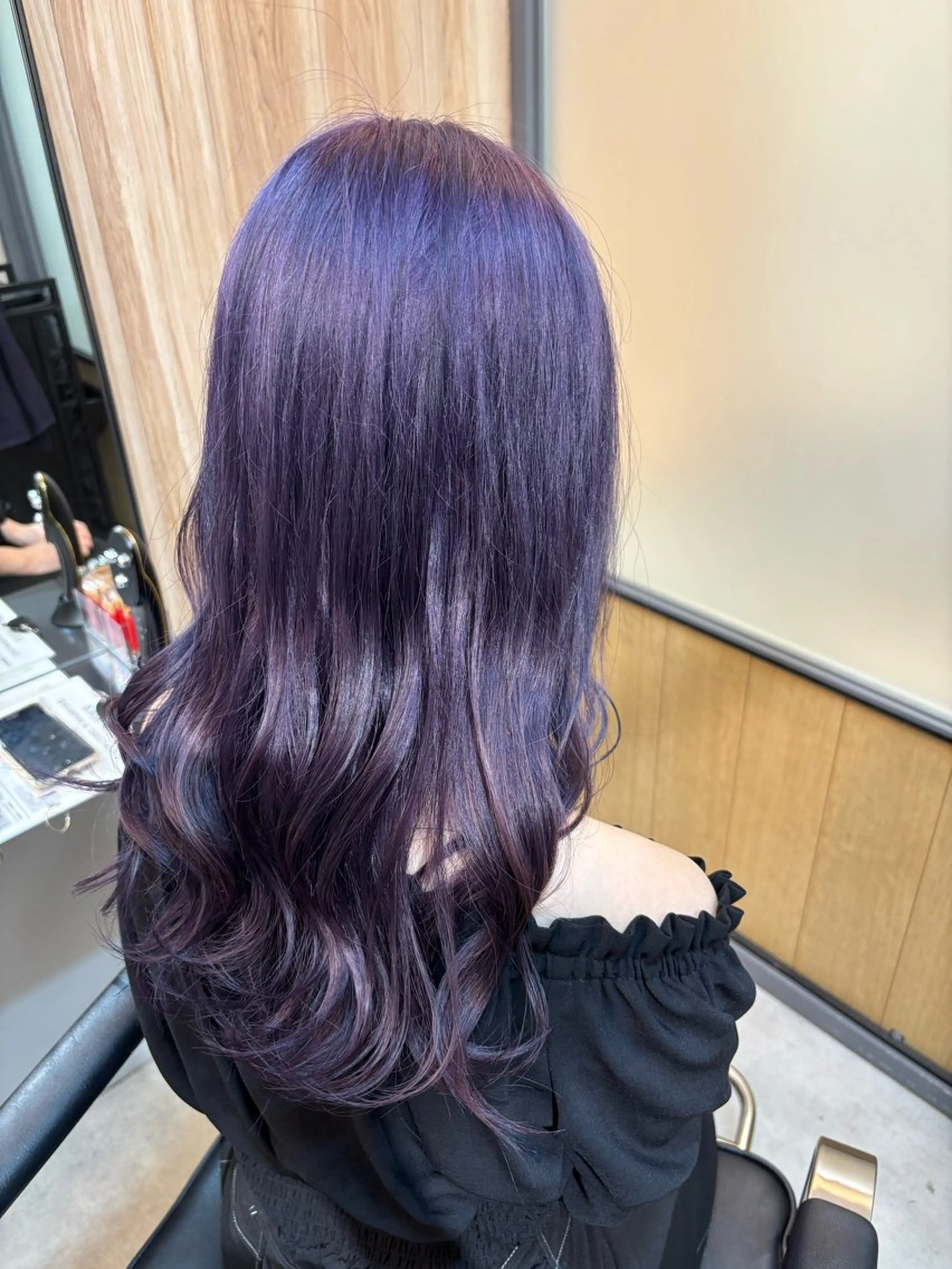 ロング カラー ヘアカラー トリートメント ✨津田佐功/兵庫三宮 /カラー/縮毛矯正✨のヘアスタイル