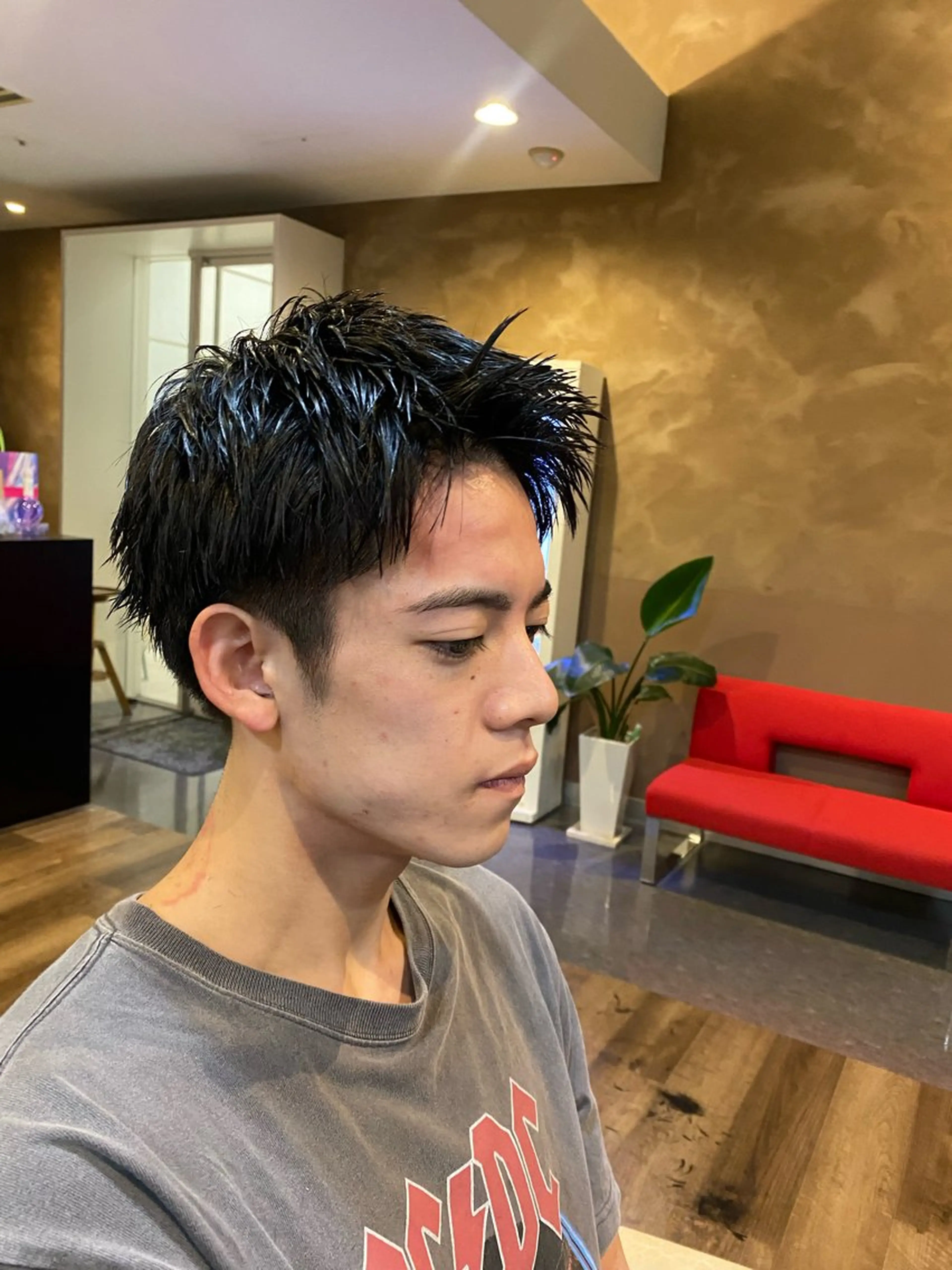 ショート メンズ スパイキーショート ショートヘア STYLE所属・山本 勝巳のヘアスタイル